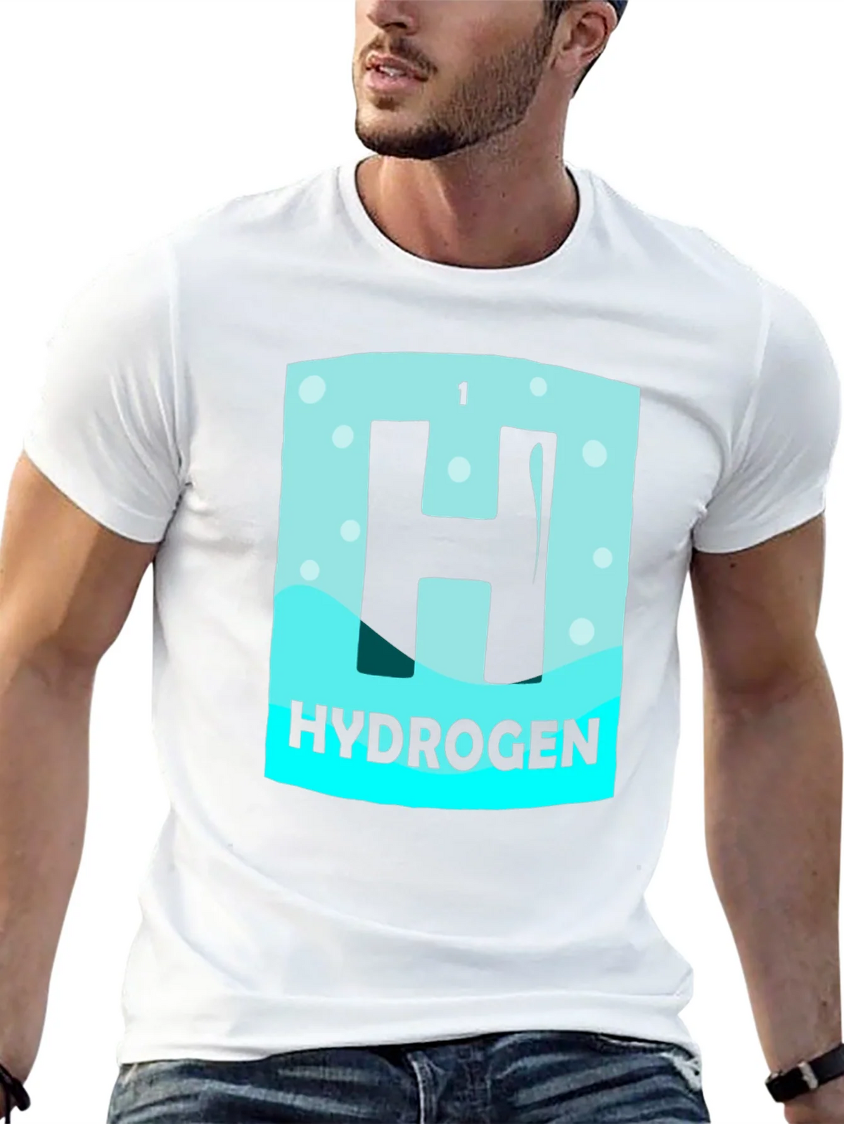 Hydrogen Element T-Shirt - Science Tee product image 4