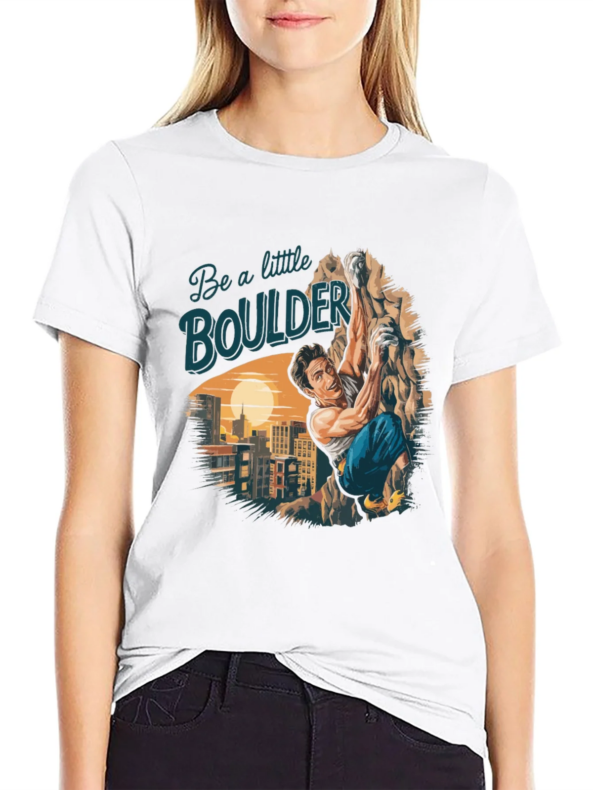 Boulder Climbing Graphic T-Shirt product image 11