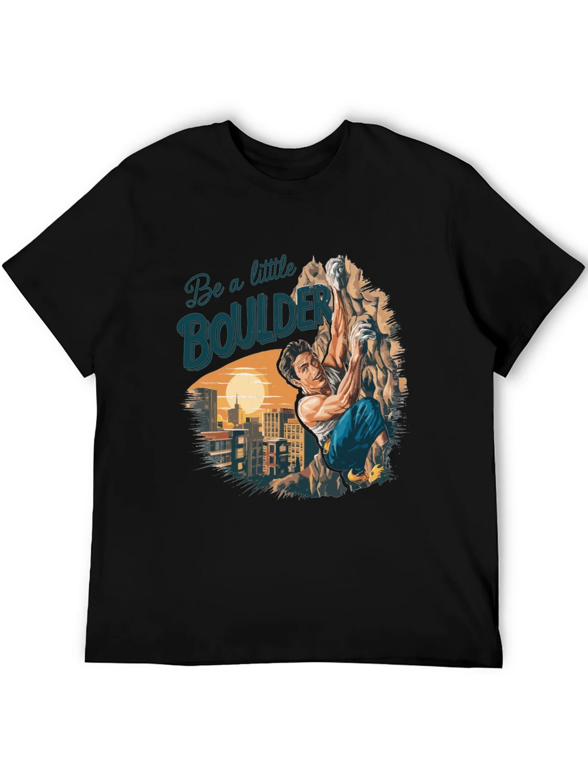 Boulder Climbing Graphic T-Shirt product image 8