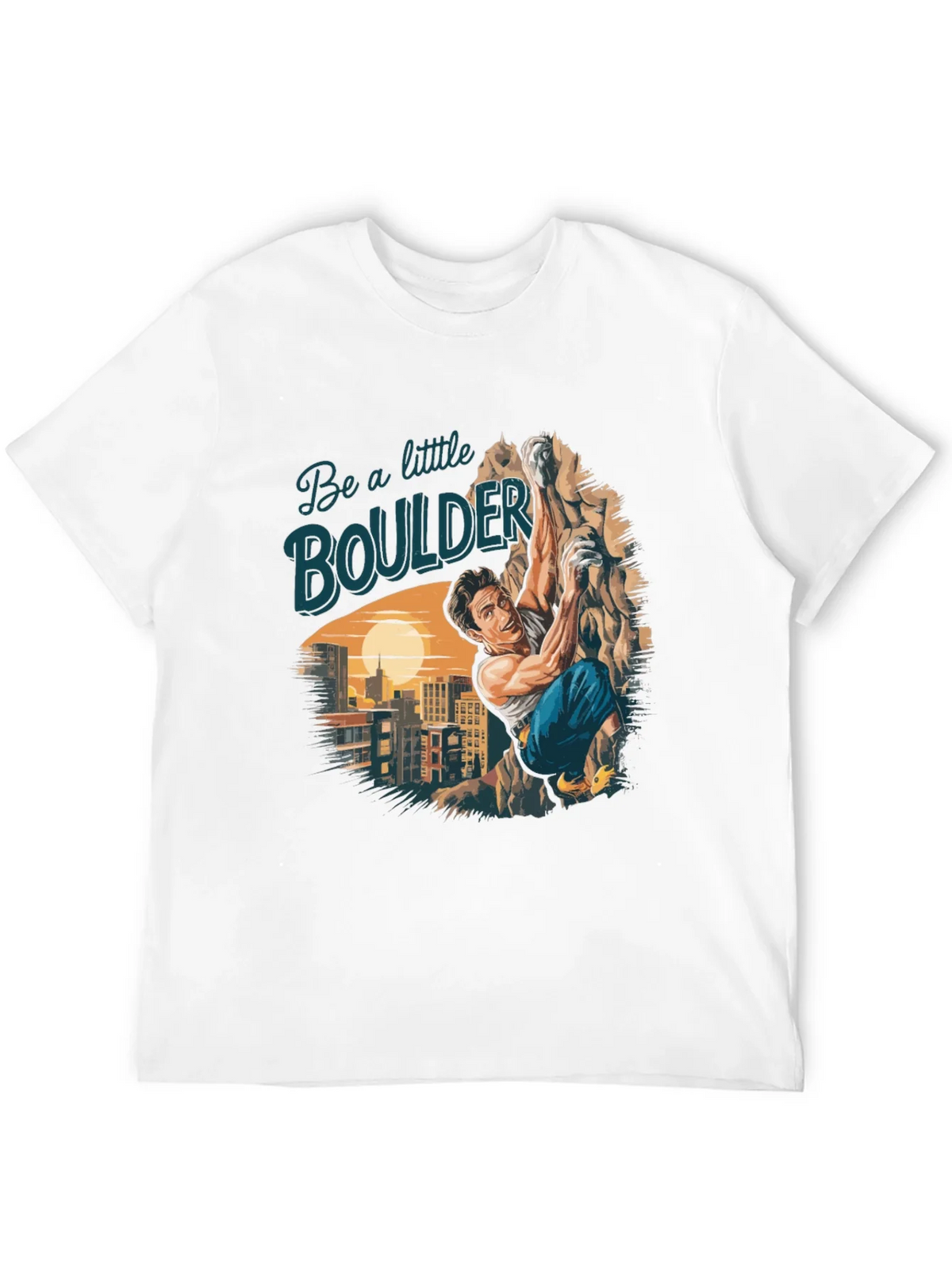Boulder Climbing Graphic T-Shirt product image 3