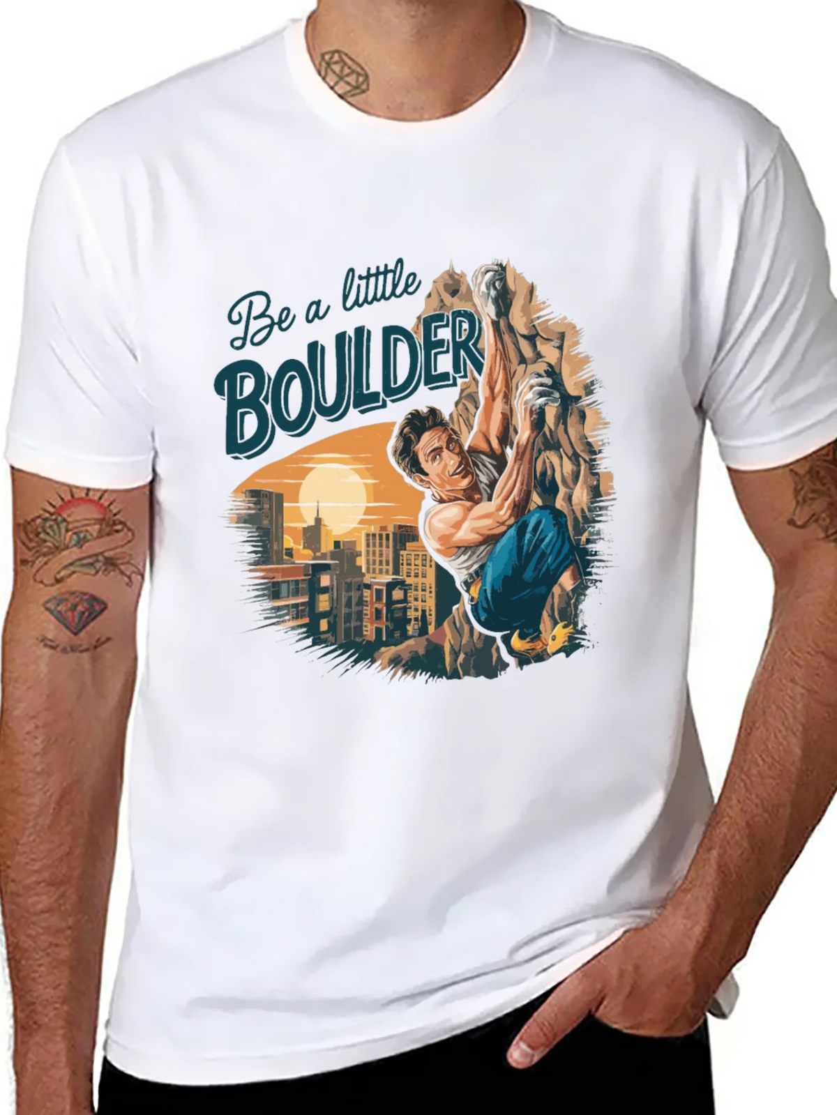 Boulder Climbing Graphic T-Shirt product image 10