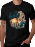 Boulder Climbing Graphic T-Shirt product image 1