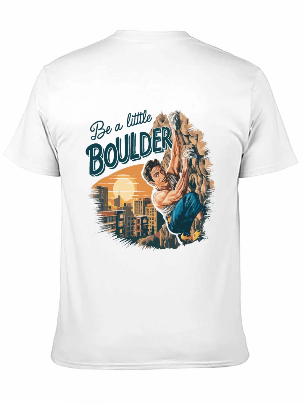 Boulder Climbing Graphic T-Shirt product image 2