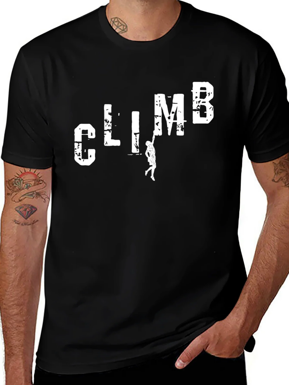 Climb Graphic T-Shirt - Rock Climbing Tee product image 1