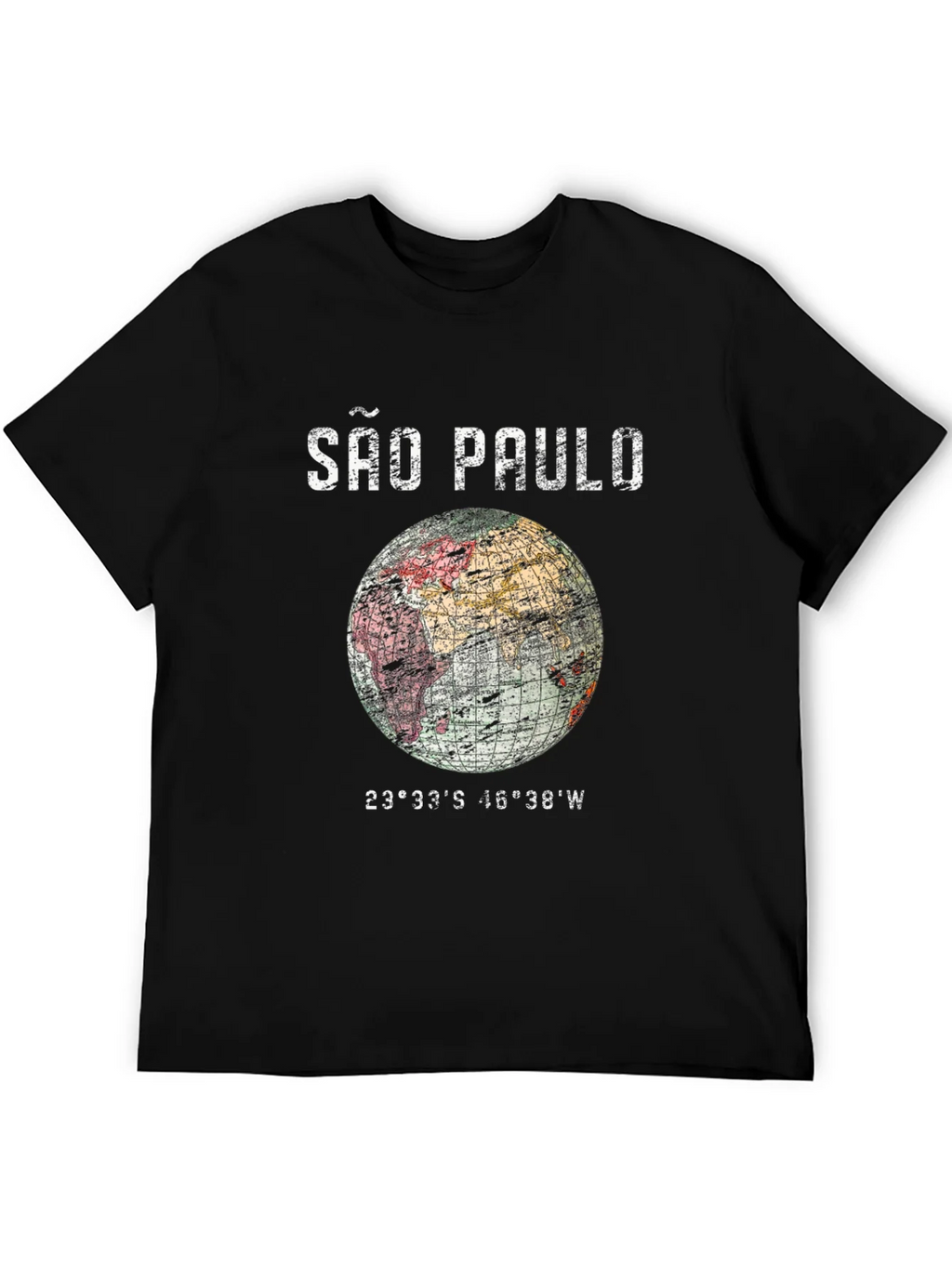São Paulo Globe Graphic T-Shirt - Unisex product image 8