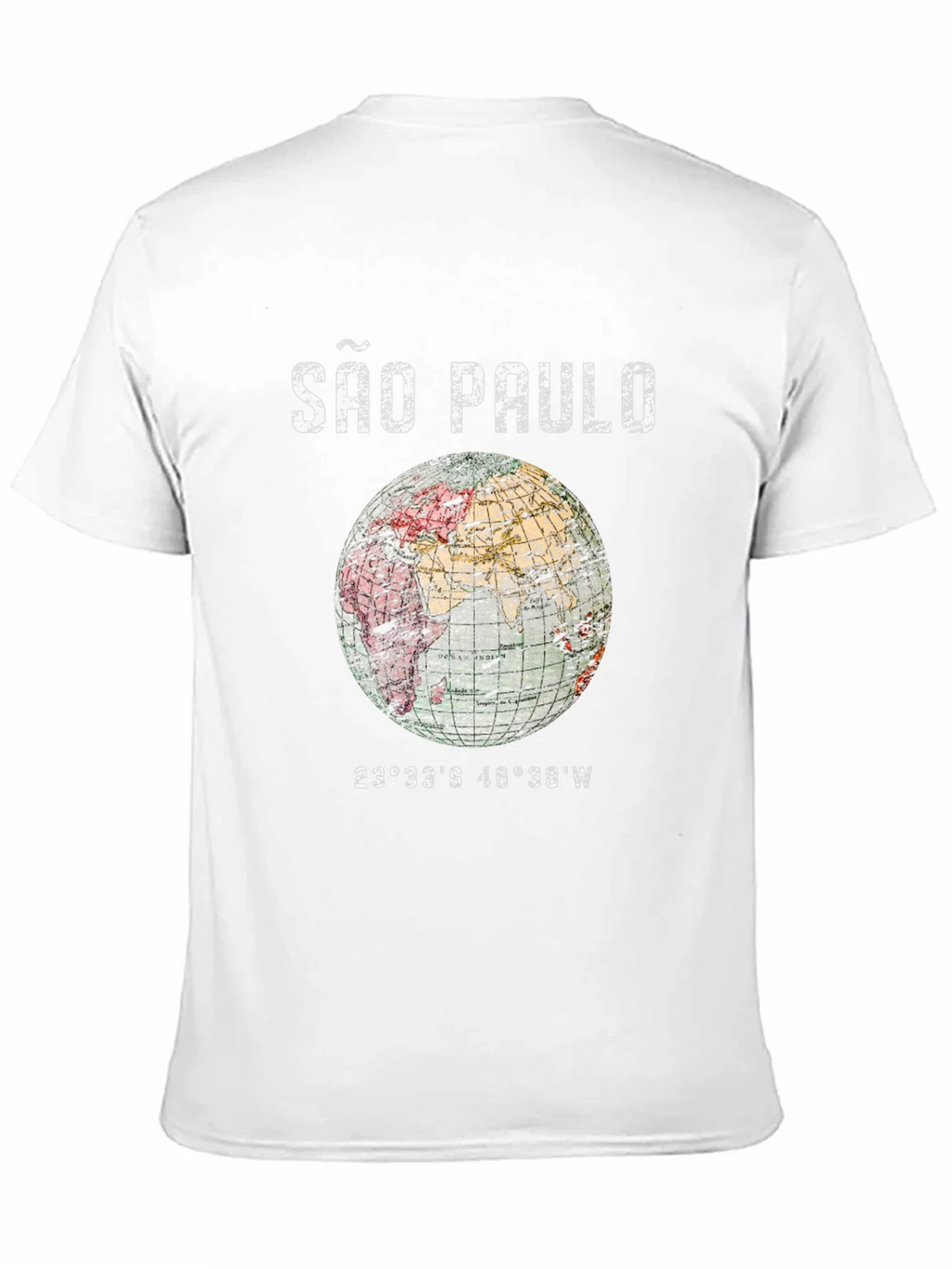 São Paulo Globe Graphic T-Shirt - Unisex product image 2