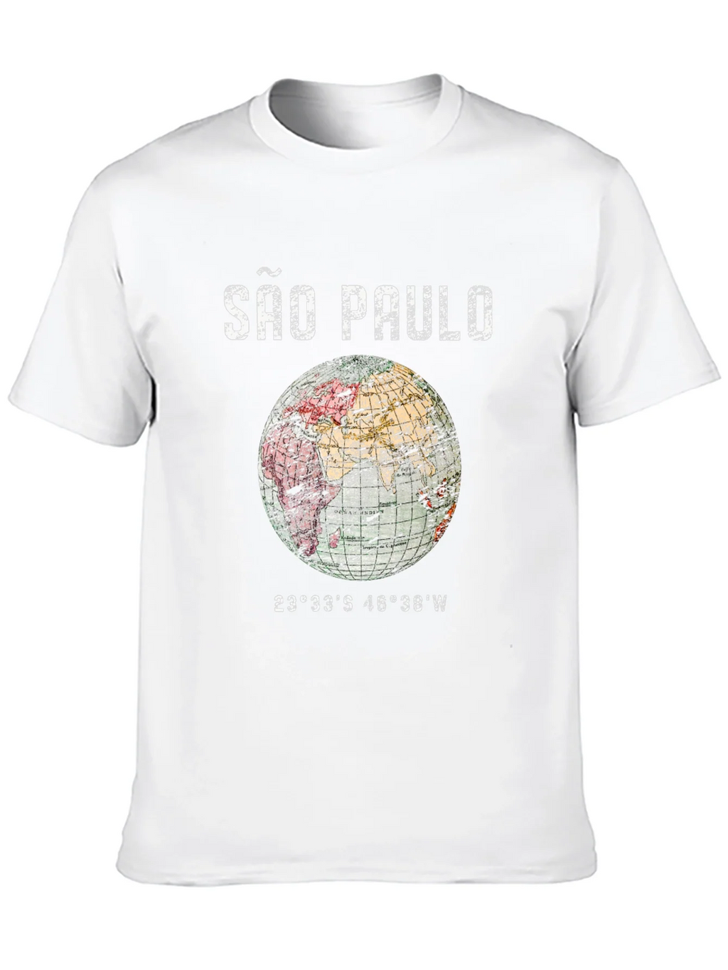 São Paulo Globe Graphic T-Shirt - Unisex product image 12