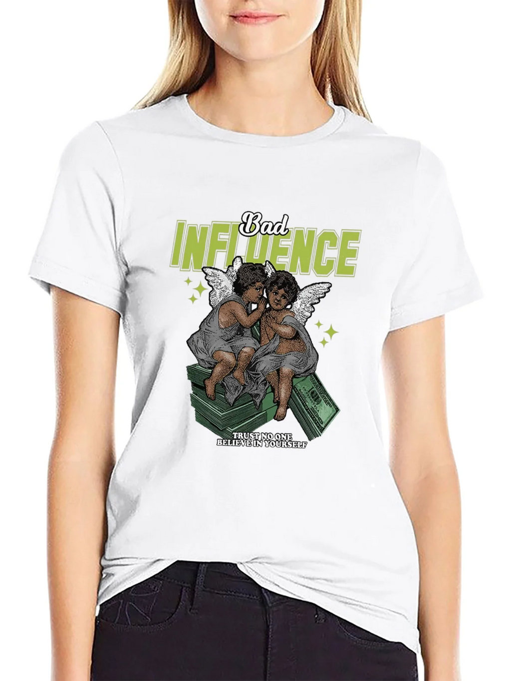 Bad Influence Graphic Tee - Stylish Streetwear product image 11