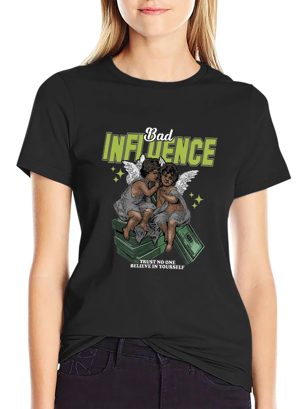 Bad Influence Graphic Tee - Stylish Streetwear product image 5