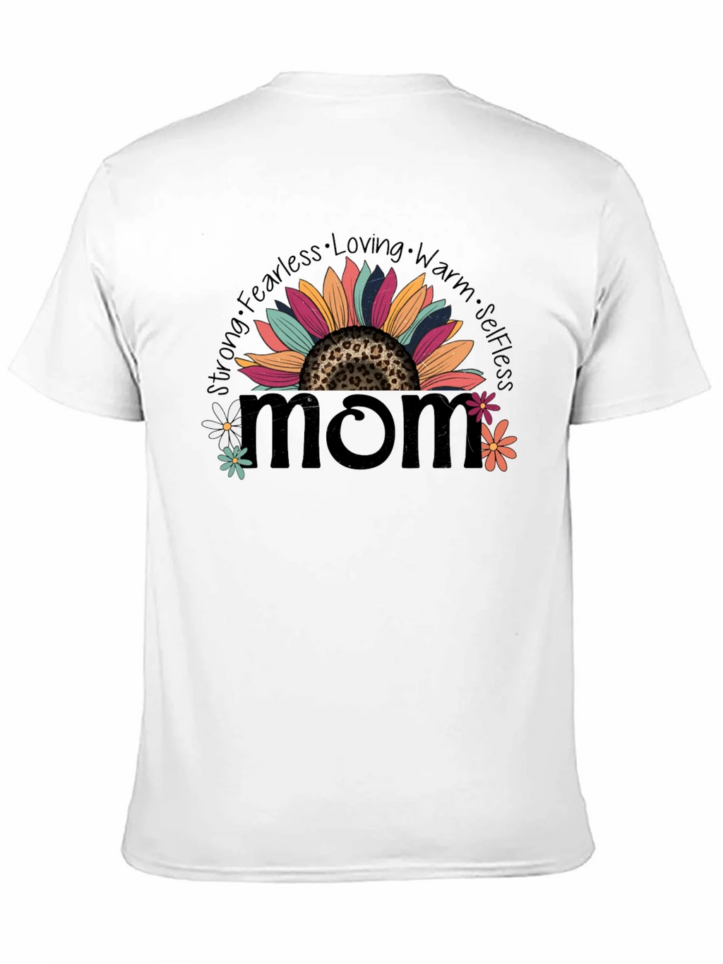 Mom Sunflower Graphic Tee - Strong Fearless Loving product image 2