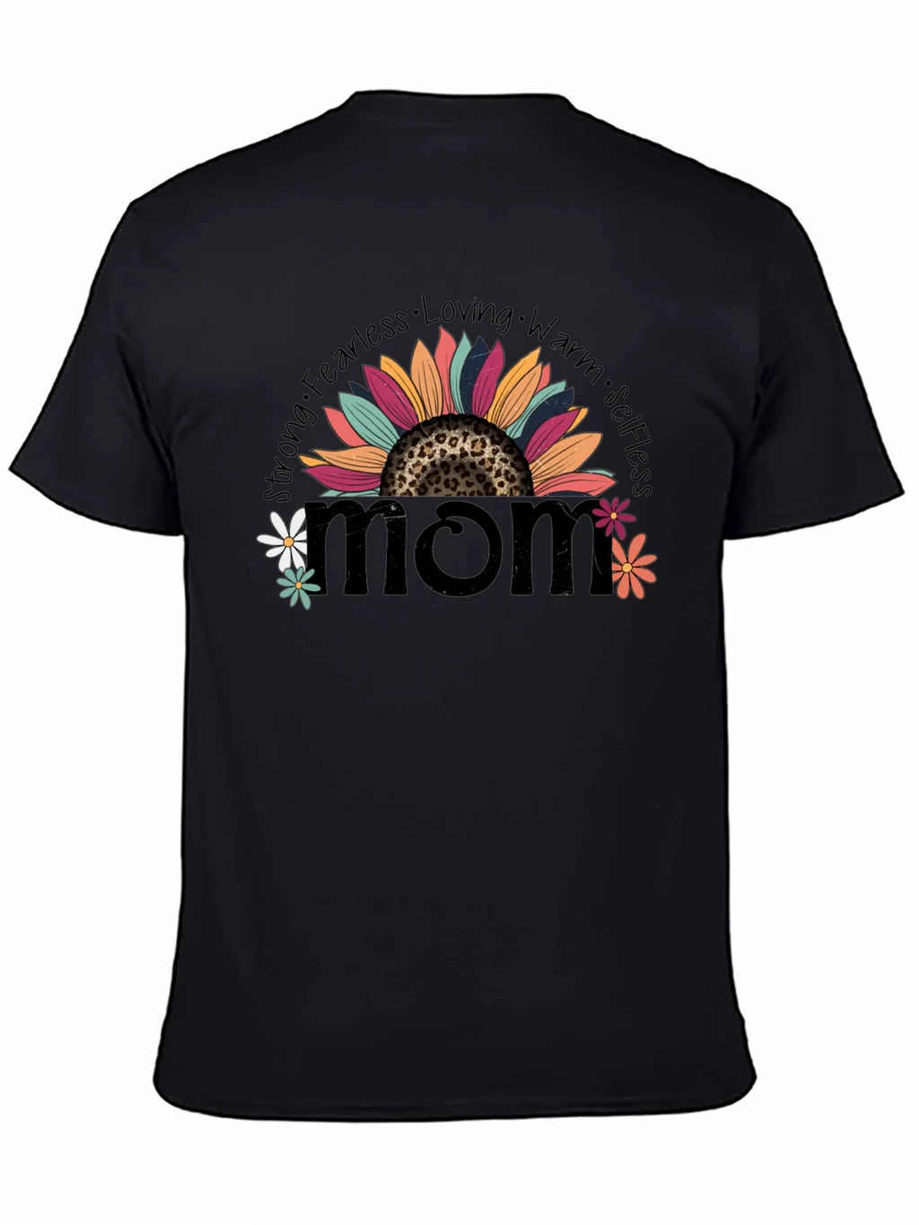 Mom Sunflower Graphic Tee - Strong Fearless Loving product image 7