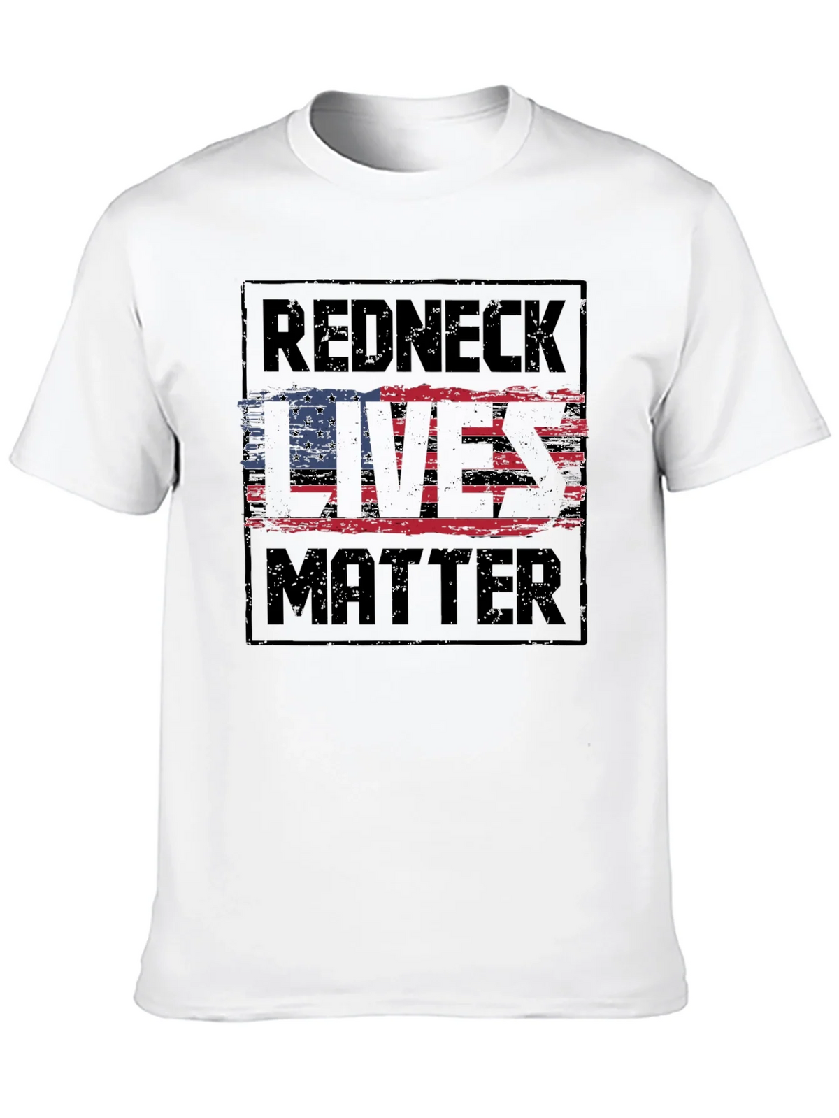 Redneck Lives Matter Graphic T-Shirt - Black product image 12
