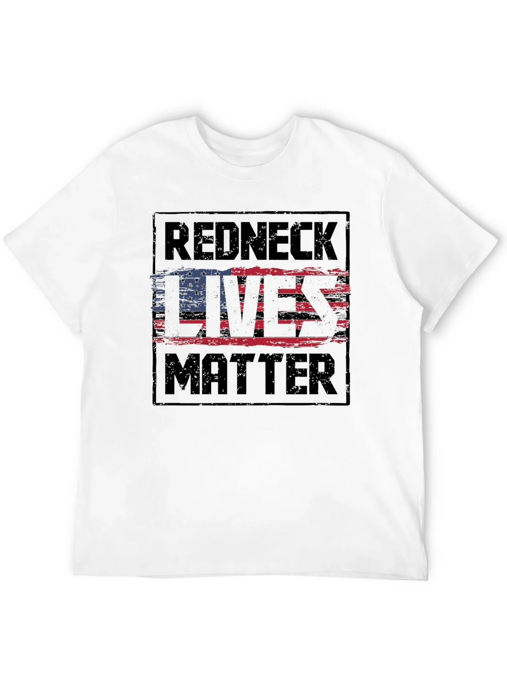 Redneck Lives Matter Graphic T-Shirt - Black product image 3