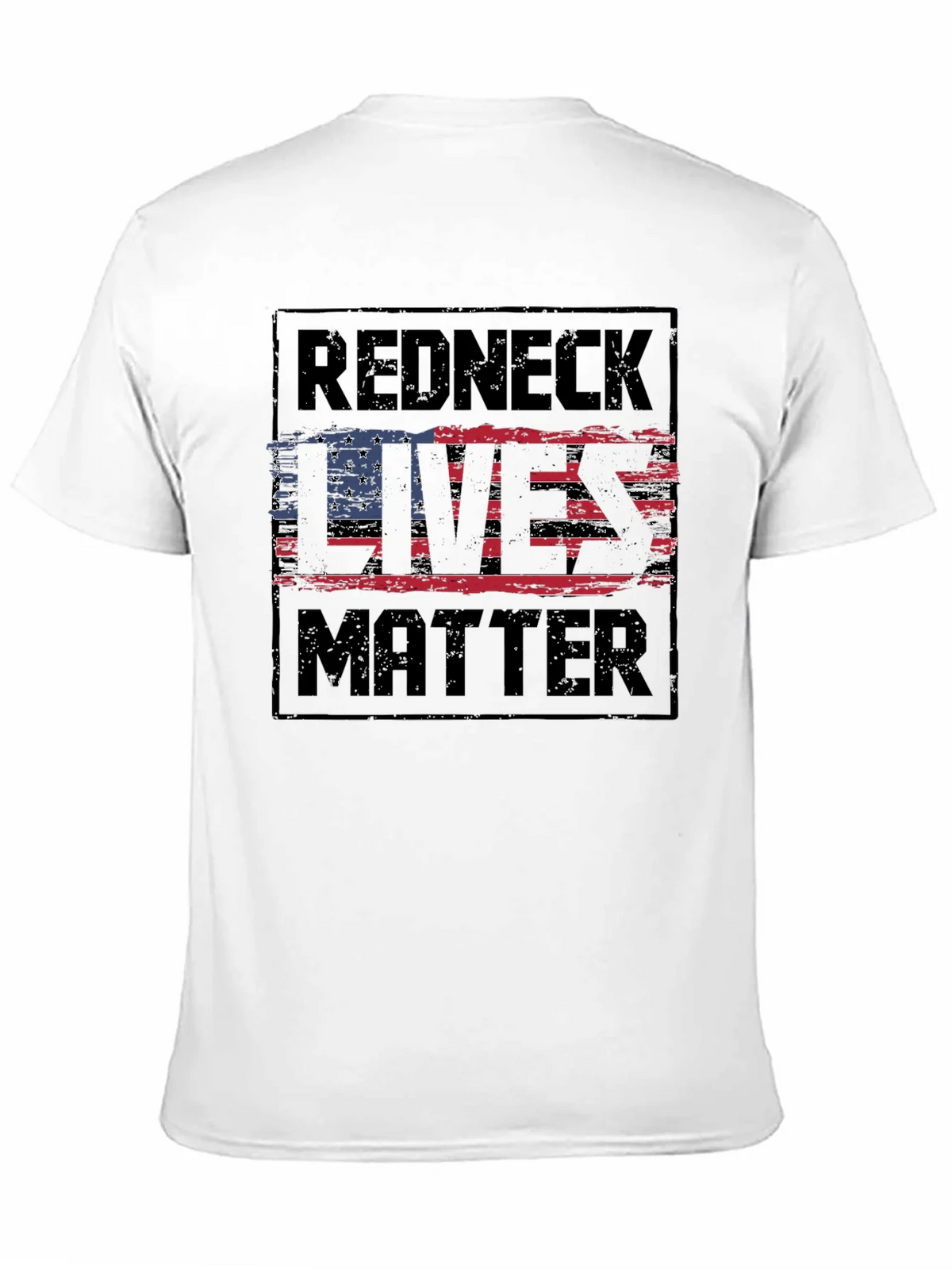 Redneck Lives Matter Graphic T-Shirt - Black product image 2