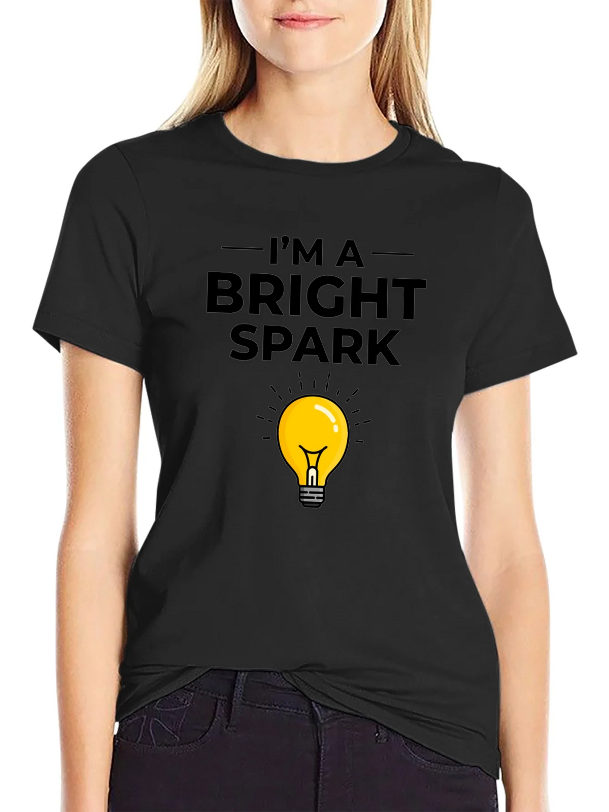 Bright Spark T-Shirt - Light Bulb Graphic Tee product image 5