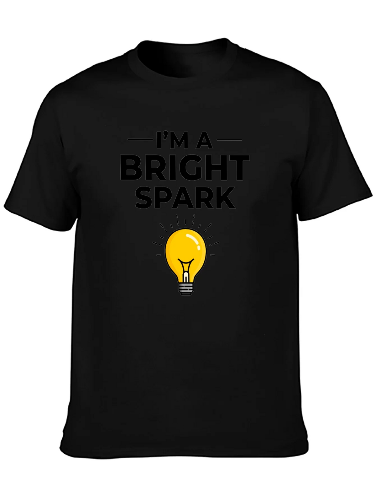 Bright Spark T-Shirt - Light Bulb Graphic Tee product image 6