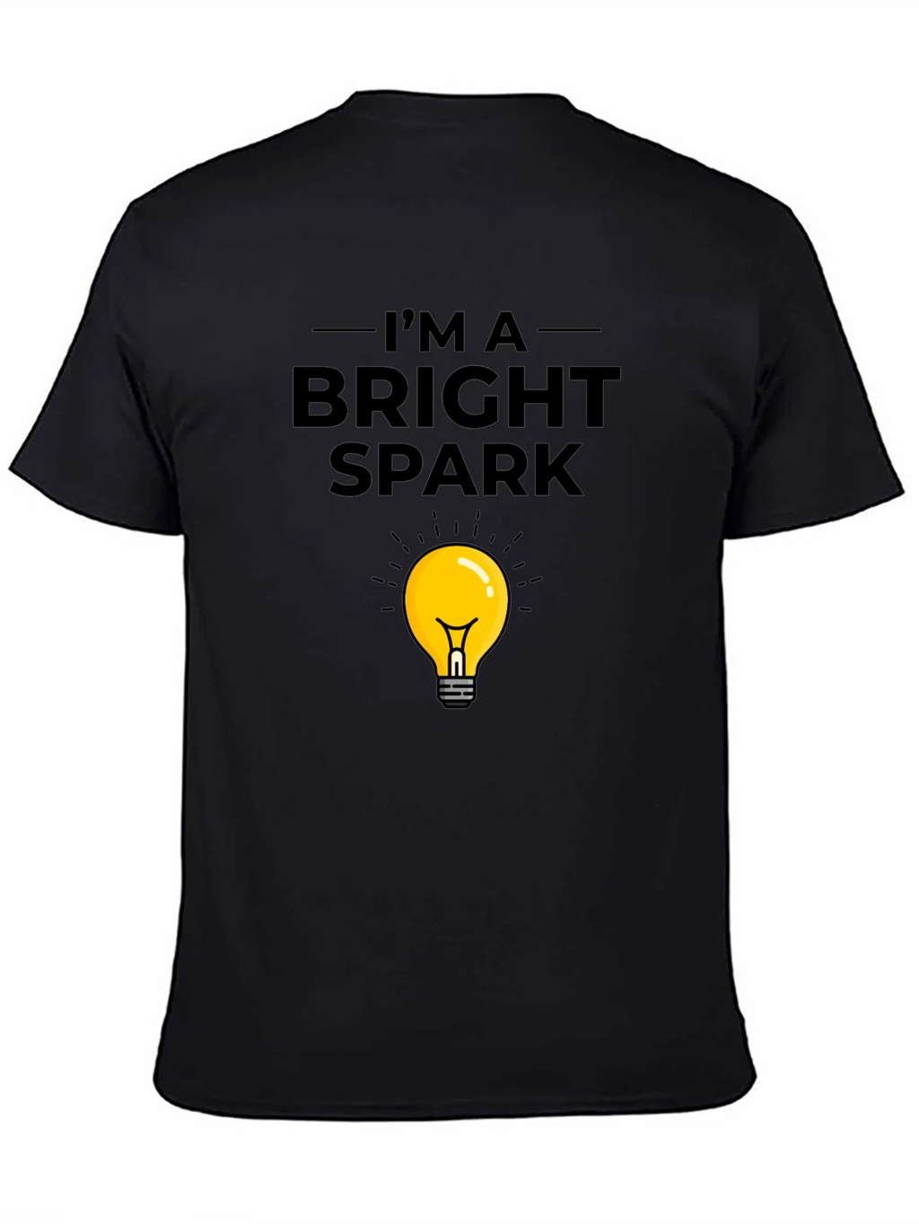 Bright Spark T-Shirt - Light Bulb Graphic Tee product image 7