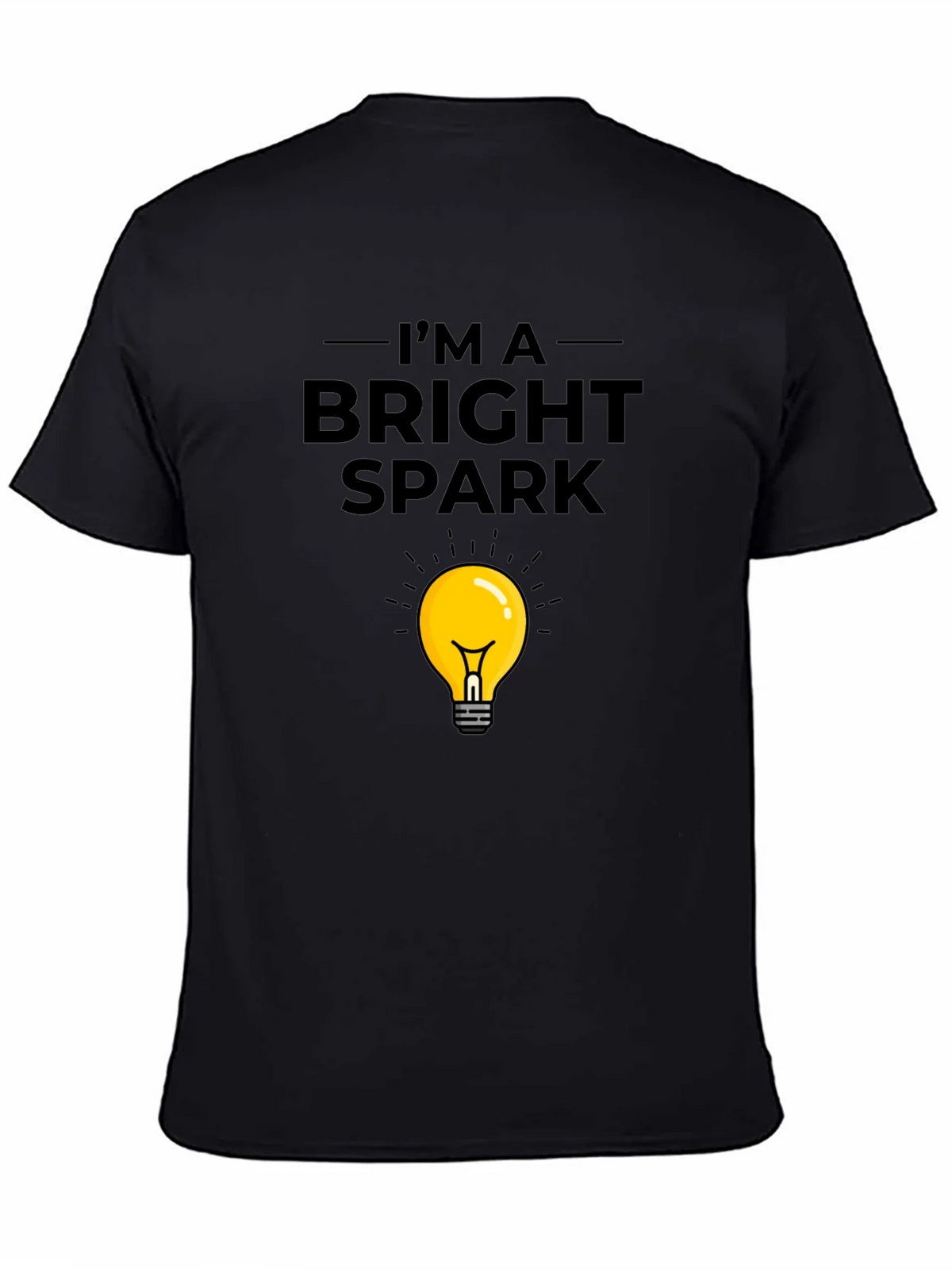 Bright Spark T-Shirt - Light Bulb Graphic Tee product image 7