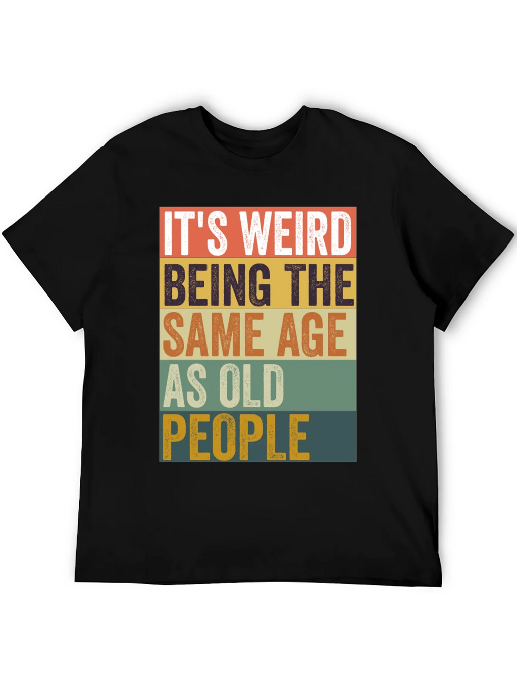 Funny Age Saying Mens Graphic Tee product image 8