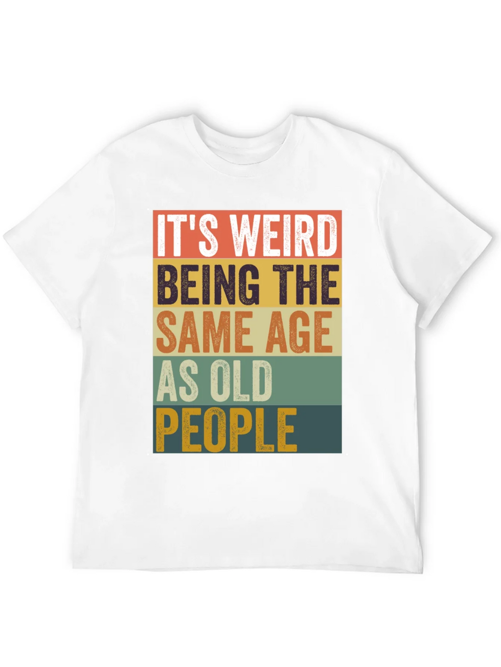 Funny Age Saying Mens Graphic Tee product image 3