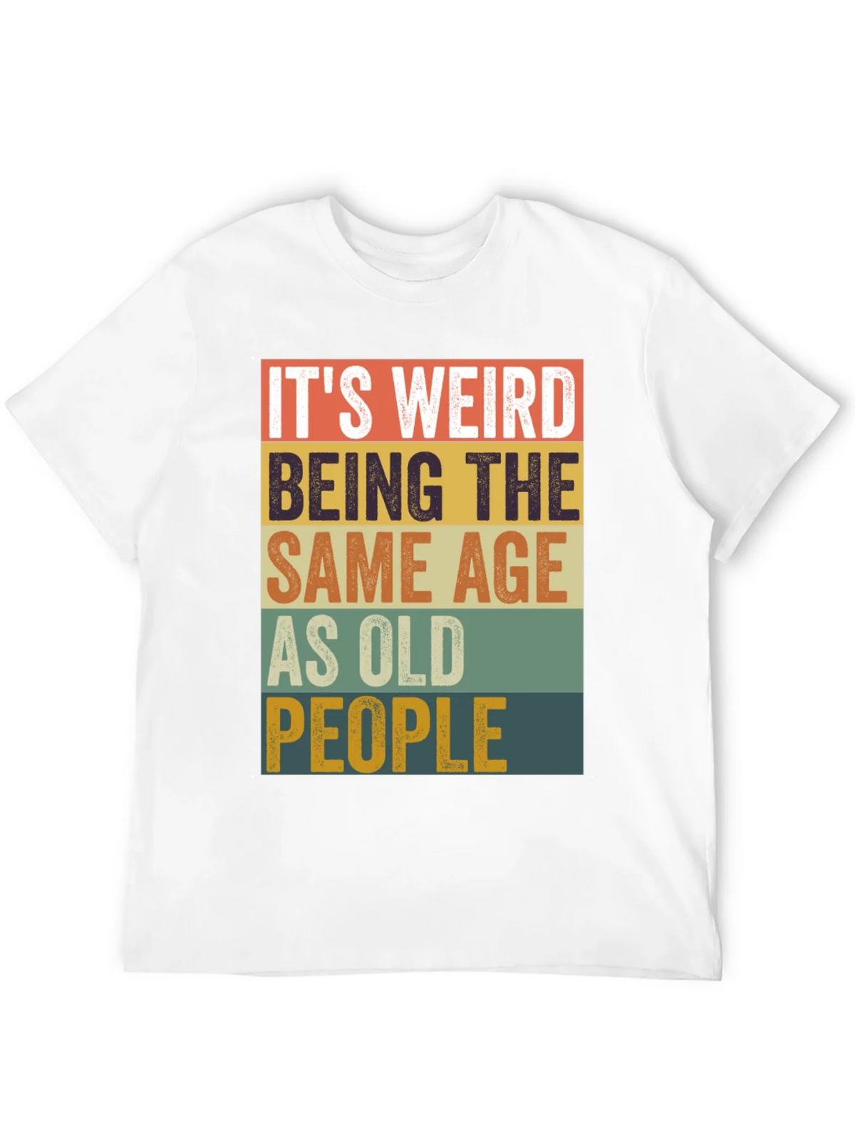 Funny Age Saying Mens Graphic Tee product image 3