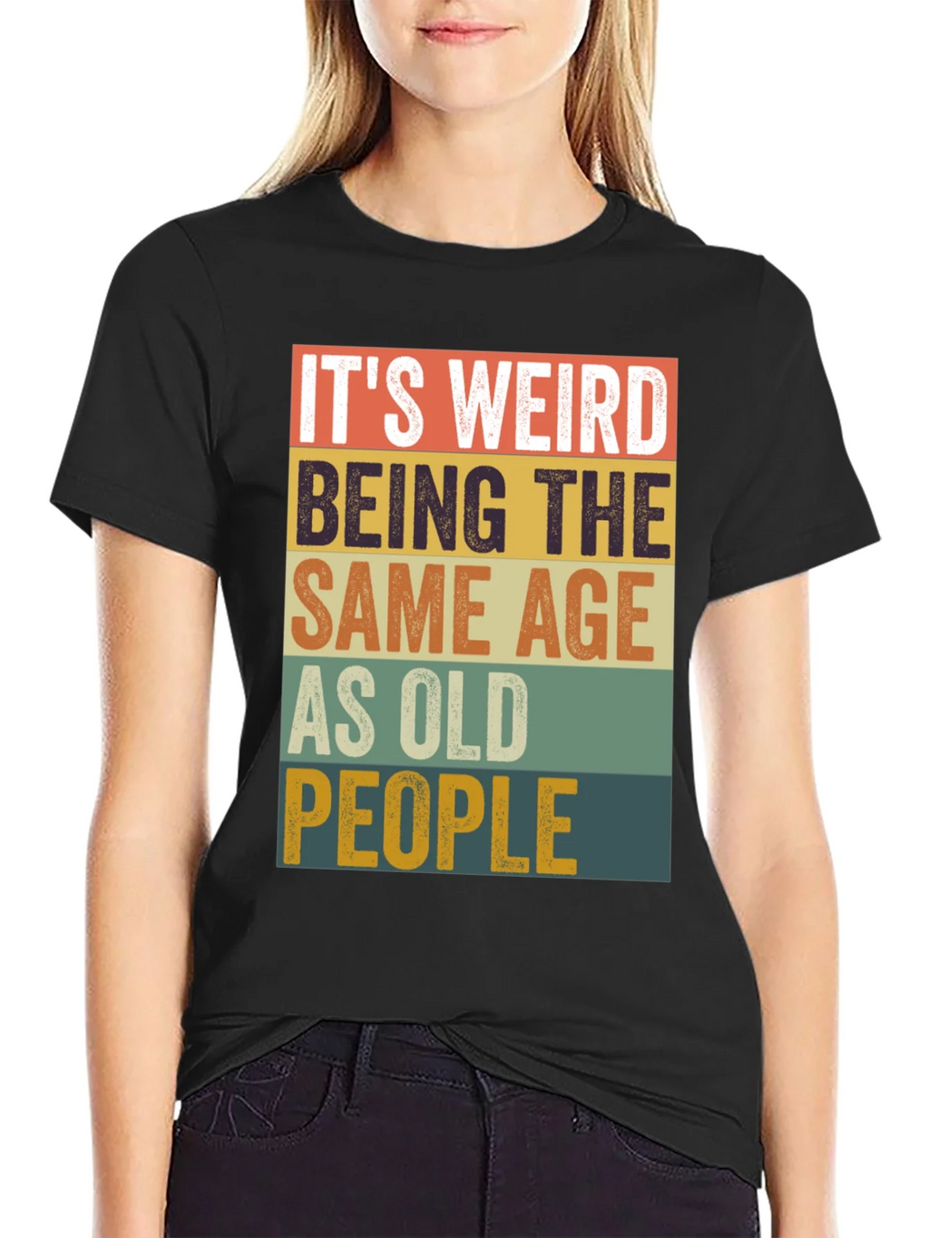 Funny Age Saying Mens Graphic Tee product image 5