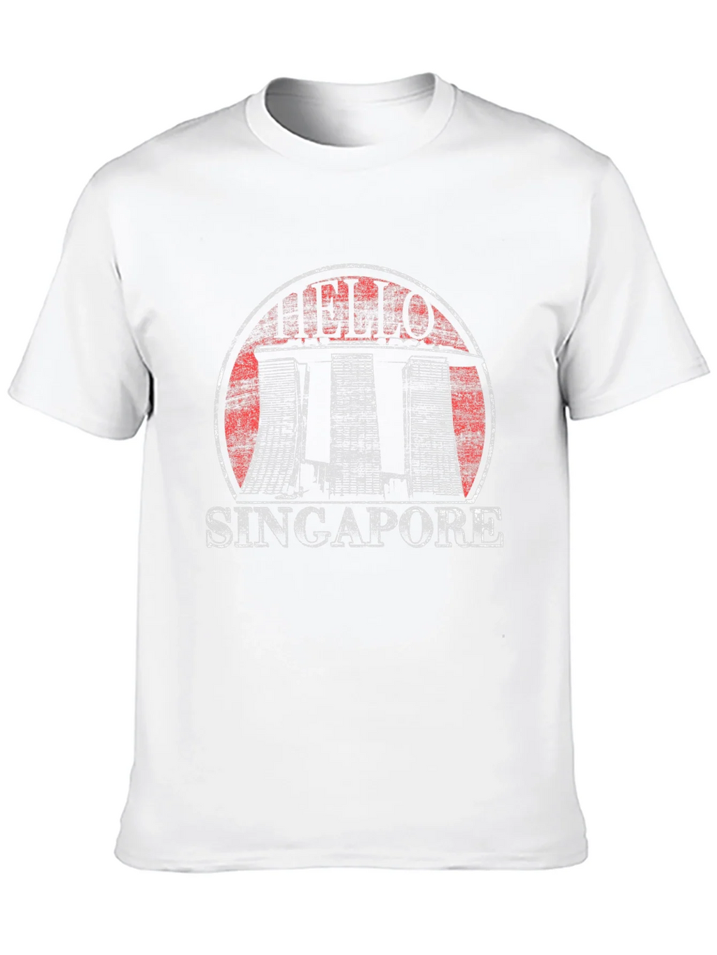 Singapore Vintage Graphic T-Shirt Black Cotton product image 12