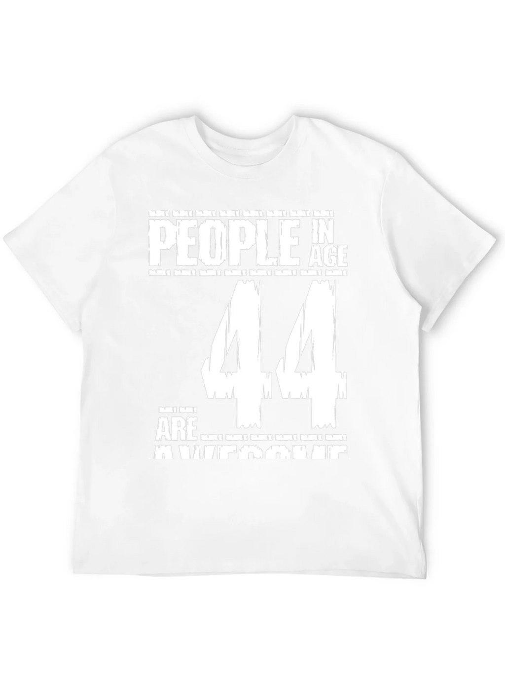44 Years Old Awesome T-Shirt product image 3