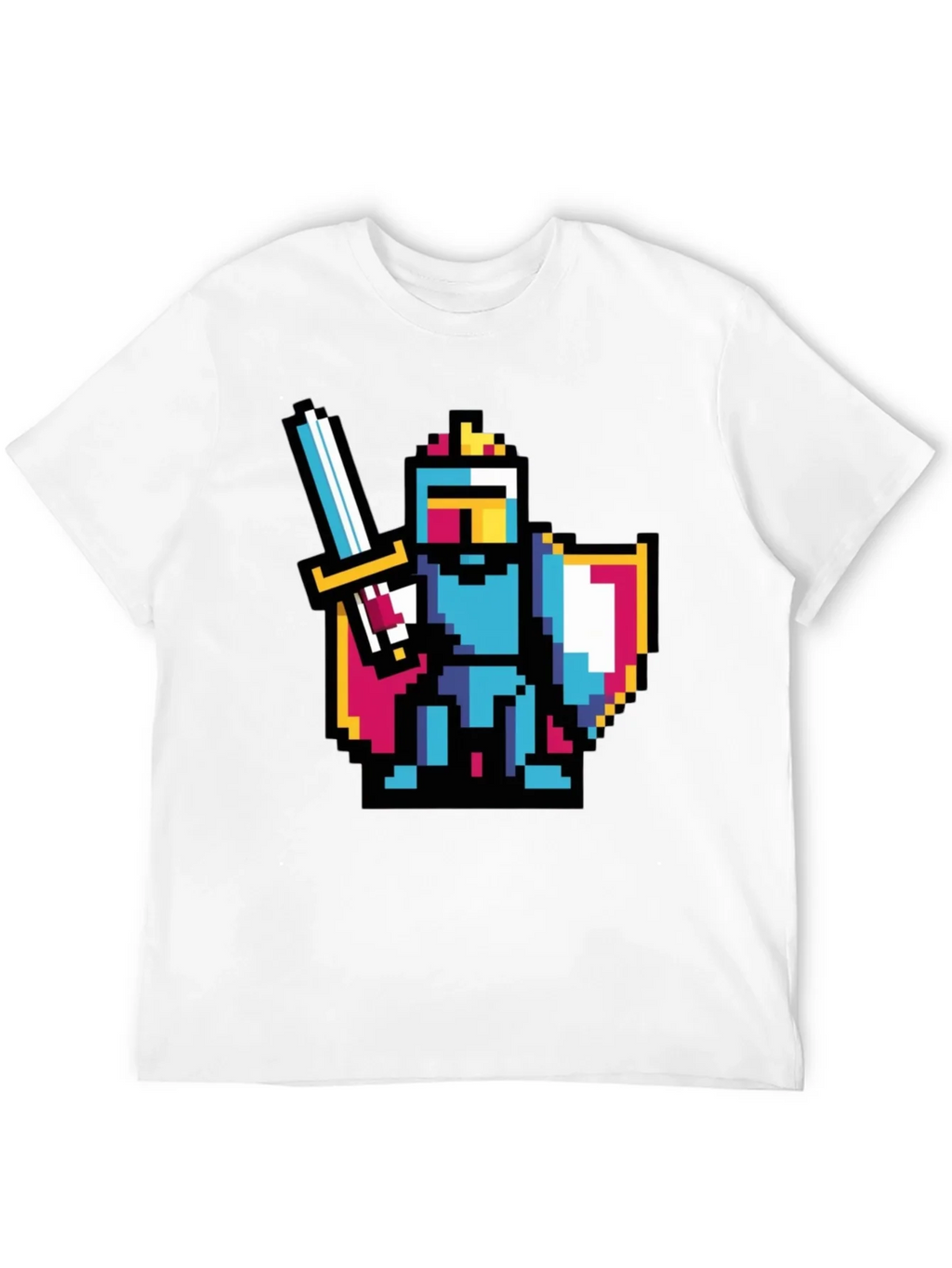 Pixel Knight Black T-Shirt product image 3
