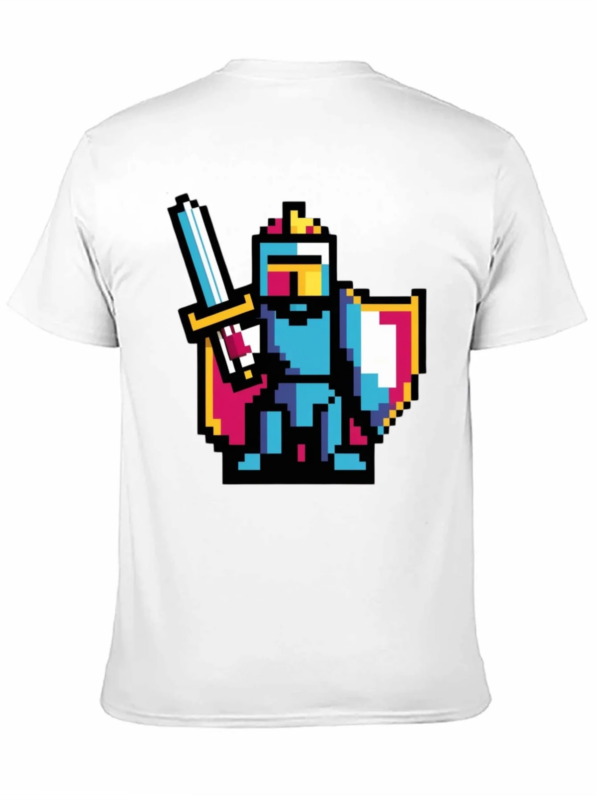 Pixel Knight Black T-Shirt product image 2