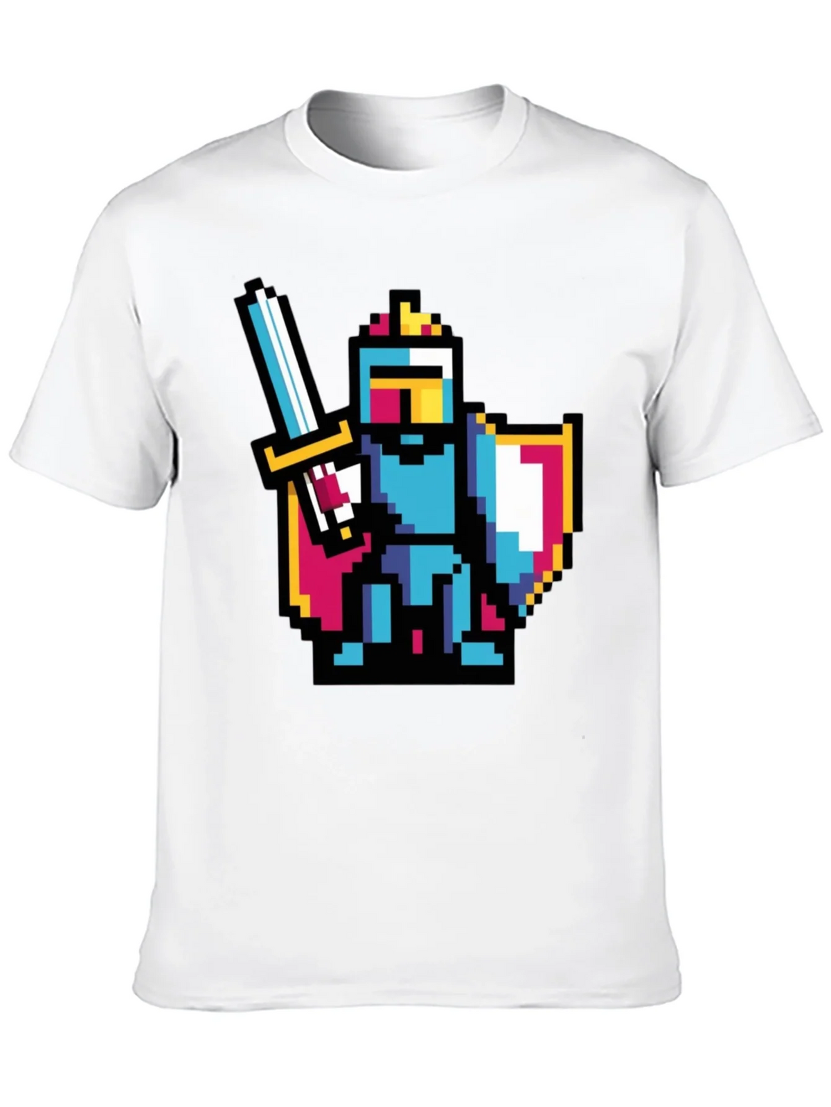 Pixel Knight Black T-Shirt product image 12