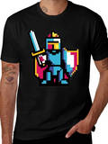 Pixel Knight Black T-Shirt product image 1