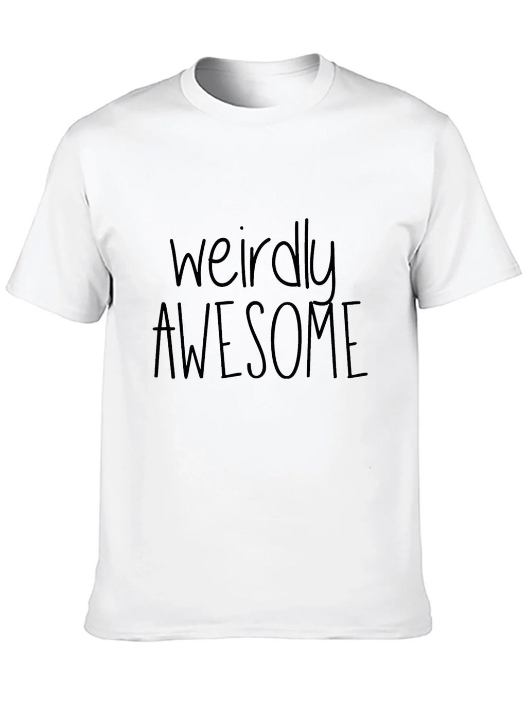 Weirdly Awesome Black Graphic Tee product image 12