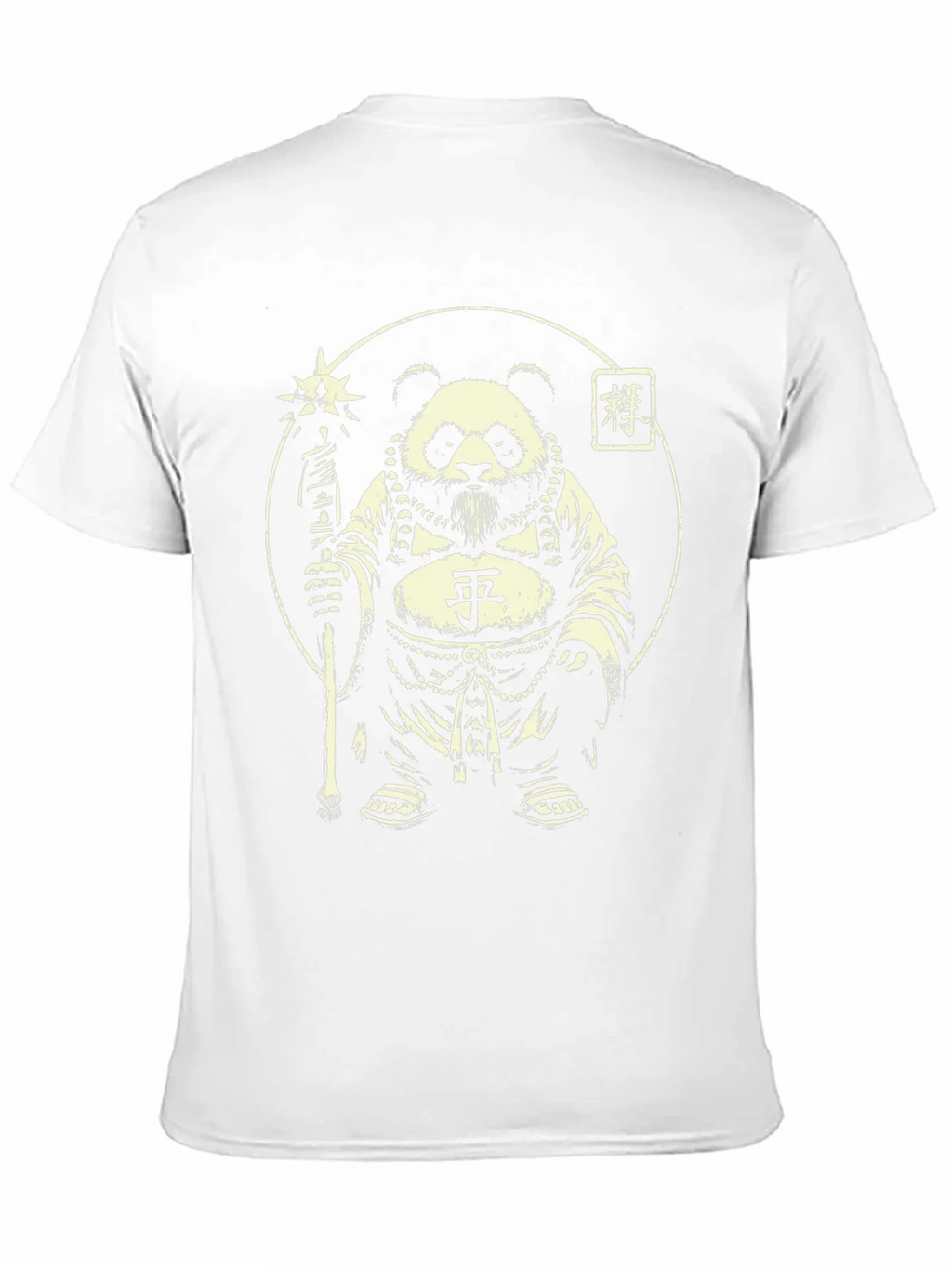 Panda Monk Graphic Tee - Unique Design Stylish Black T-Shirt product image 2