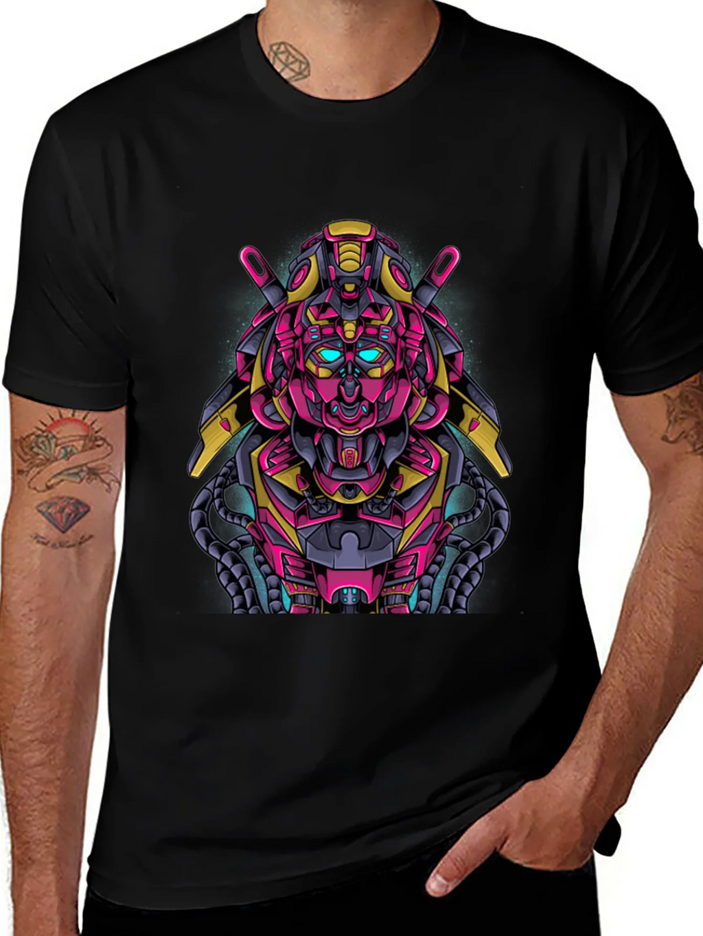 Cyber Samurai Graphic Tee product image 1
