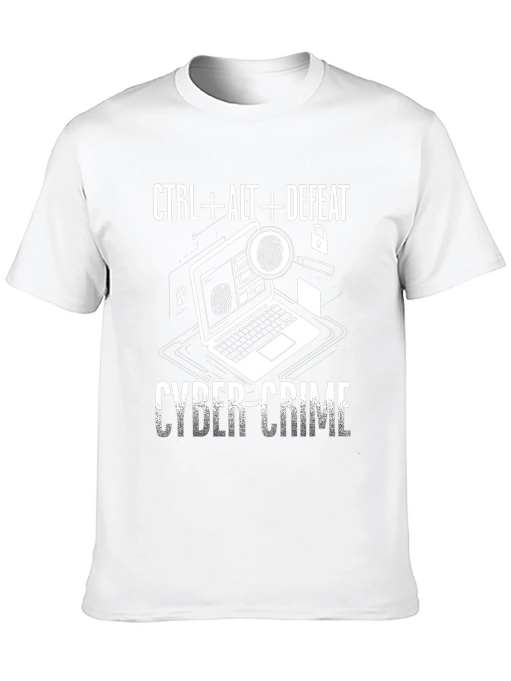 Cyber Crime T-Shirt - CTRL+ALT+DEFEAT - Anti-Hacking Tee product image 12