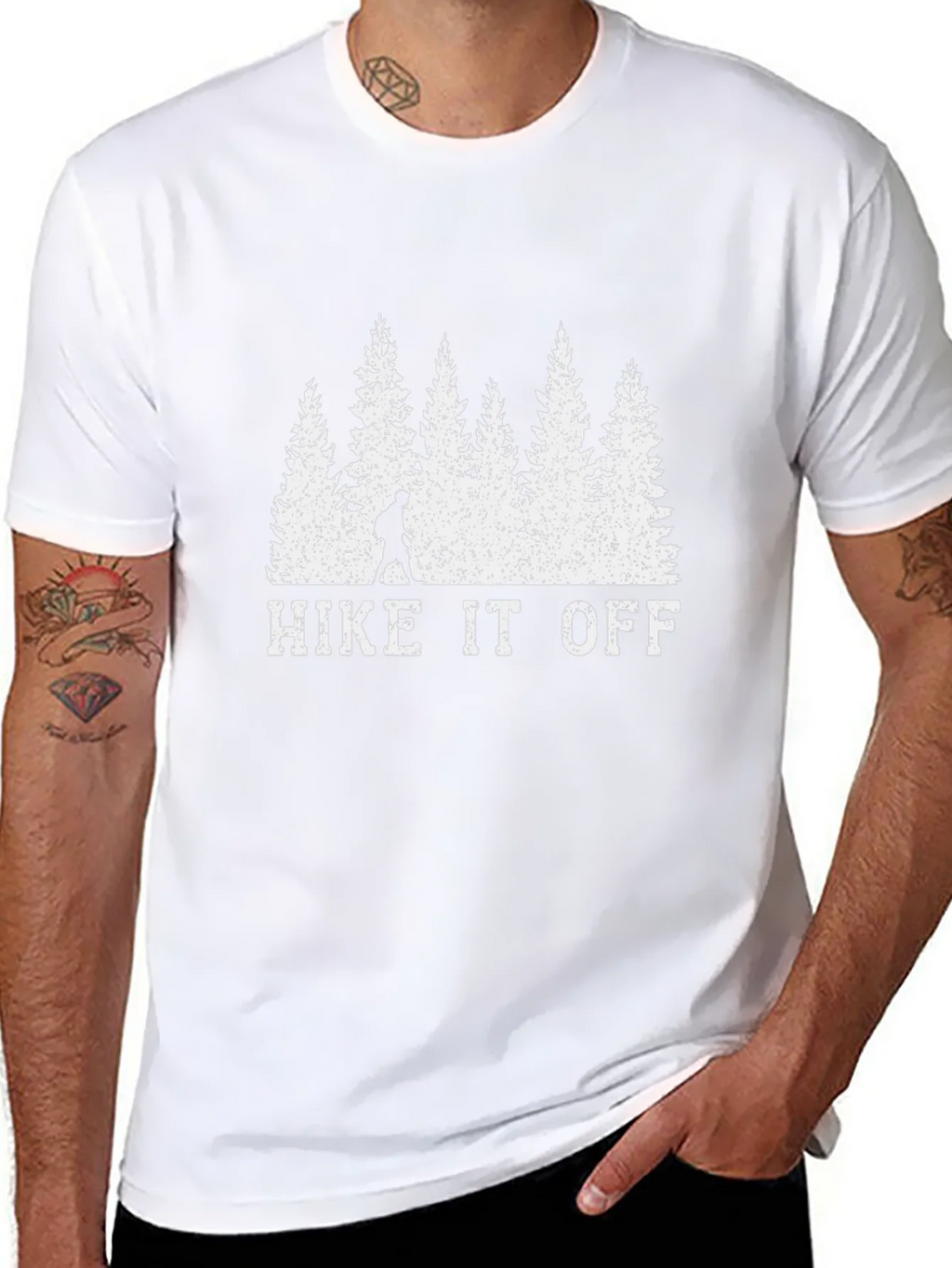 Hike It Off Black T-Shirt - Nature Adventure Tee product image 10