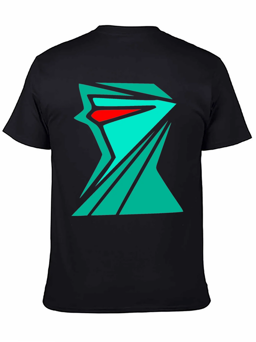 Abstract Geometric Tee - Edgy Streetwear Style product image 7