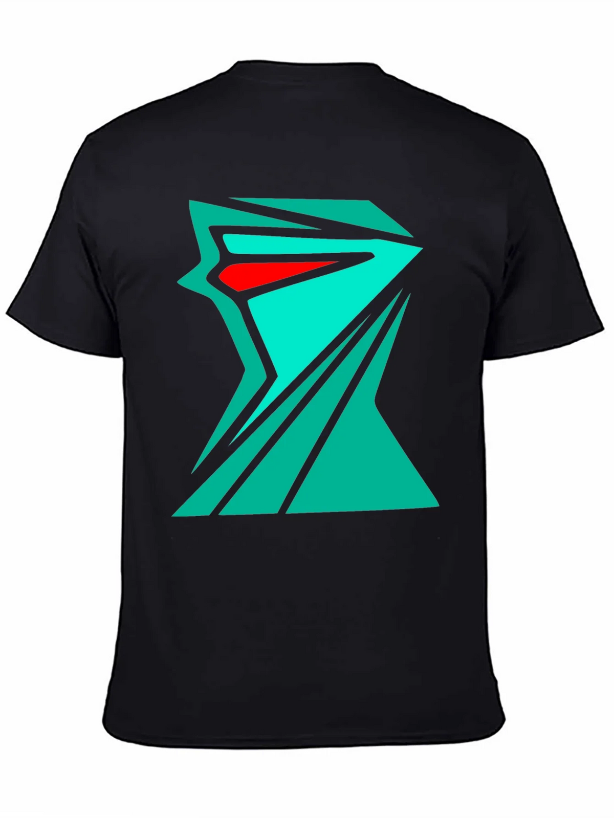 Abstract Geometric Tee - Edgy Streetwear Style product image 7