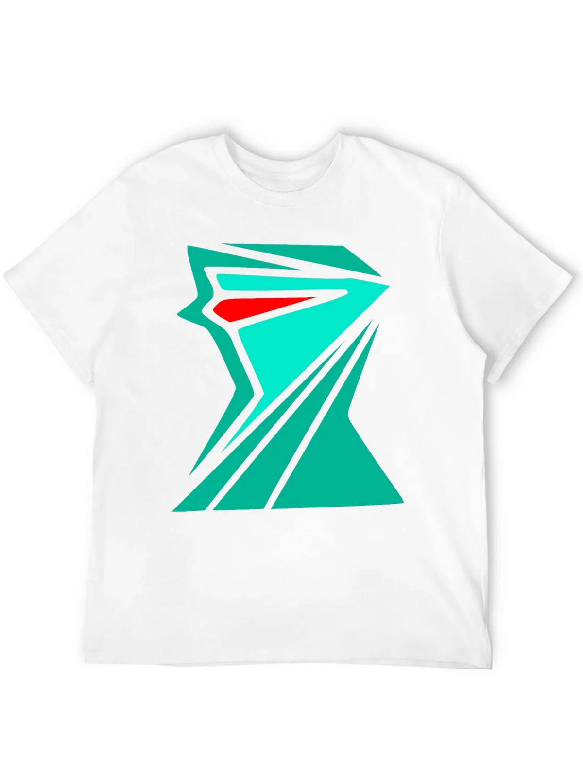 Abstract Geometric Tee - Edgy Streetwear Style product image 3
