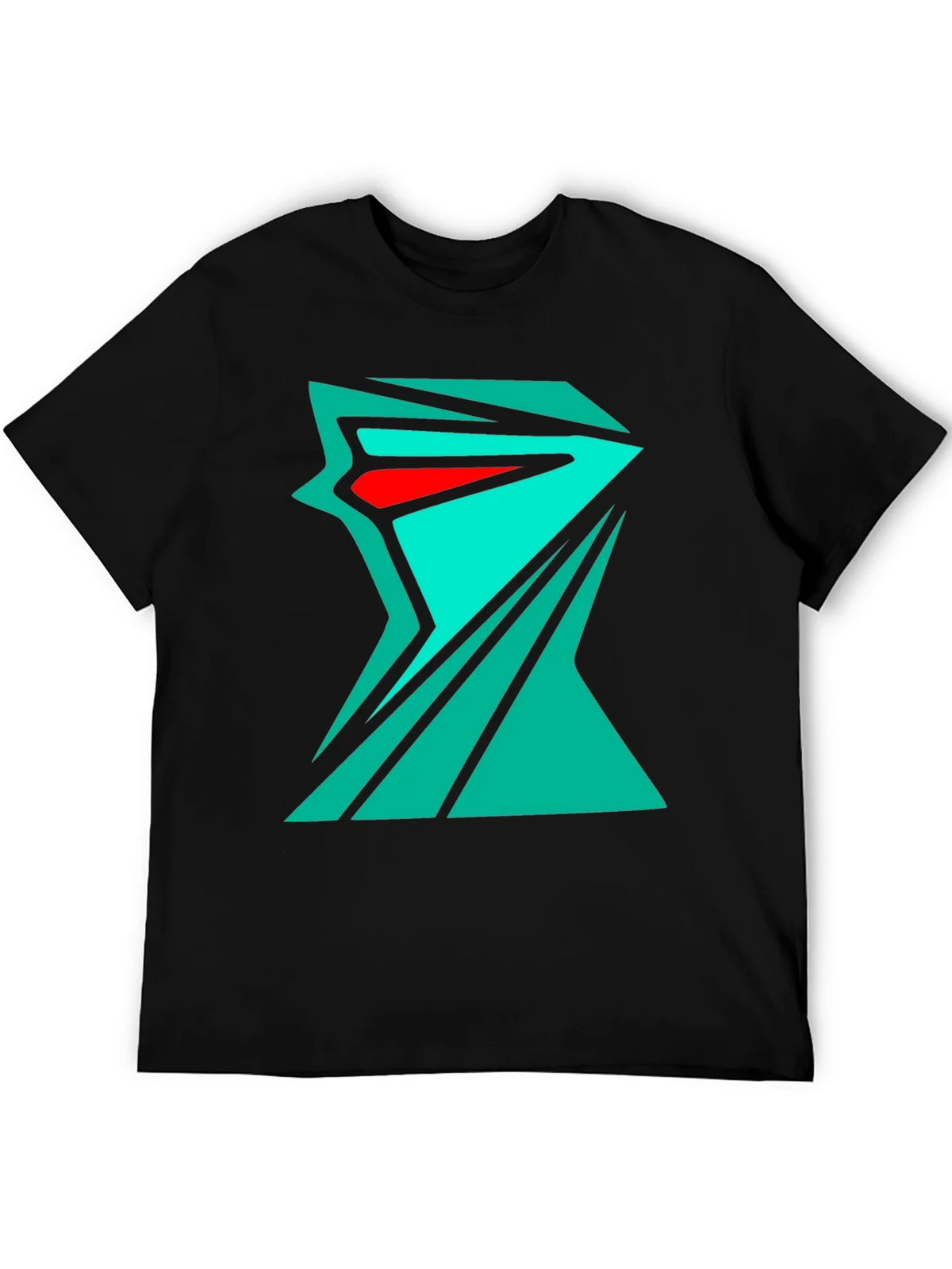 Abstract Geometric Tee - Edgy Streetwear Style product image 8