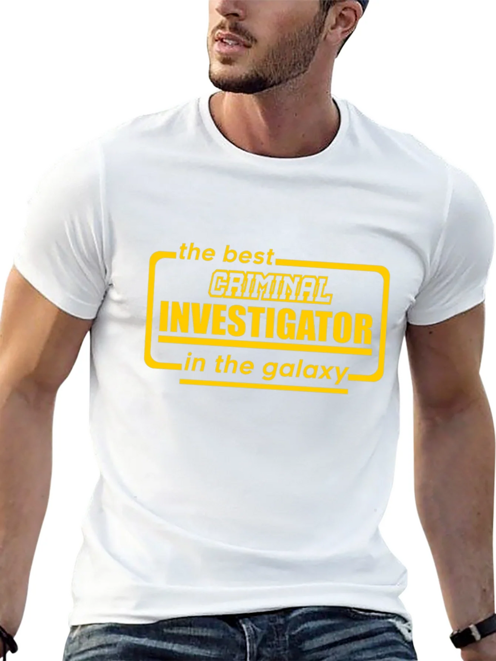Best Criminal Investigator in the Galaxy T-Shirt product image 4