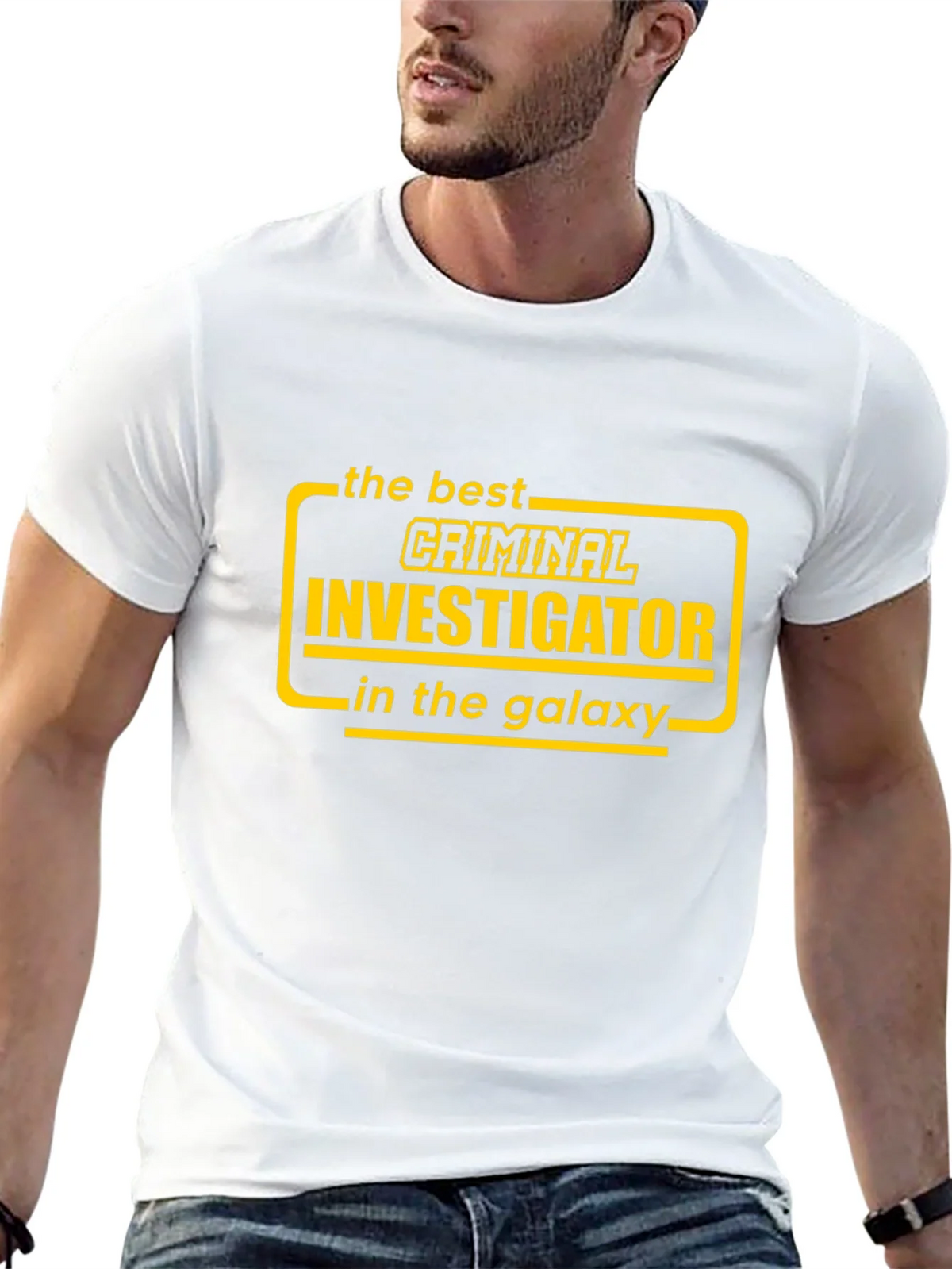 Best Criminal Investigator in the Galaxy T-Shirt product image 4