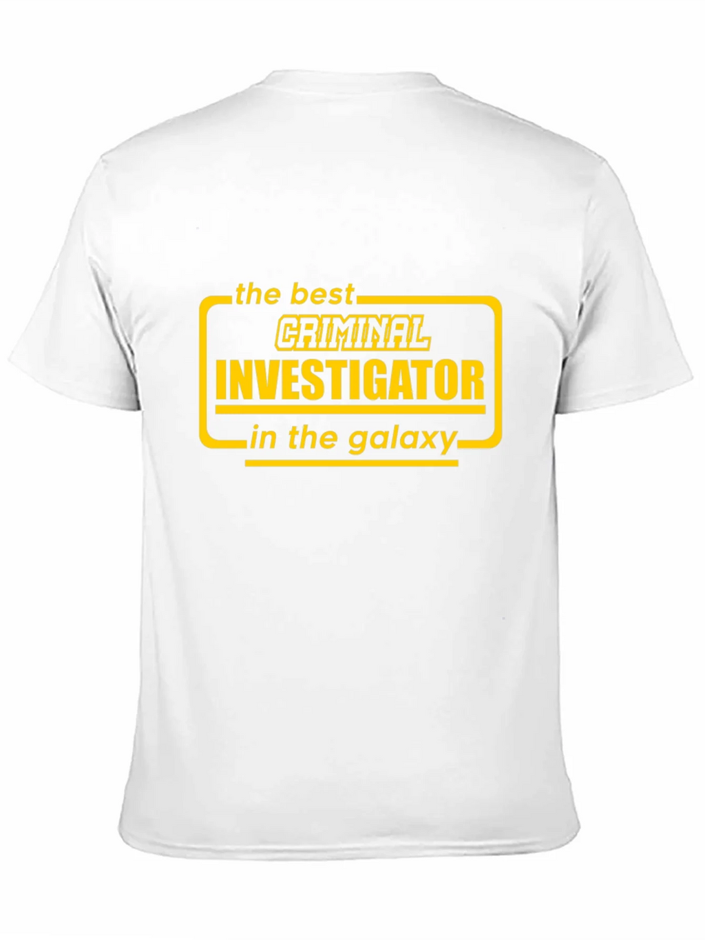 Best Criminal Investigator in the Galaxy T-Shirt product image 2