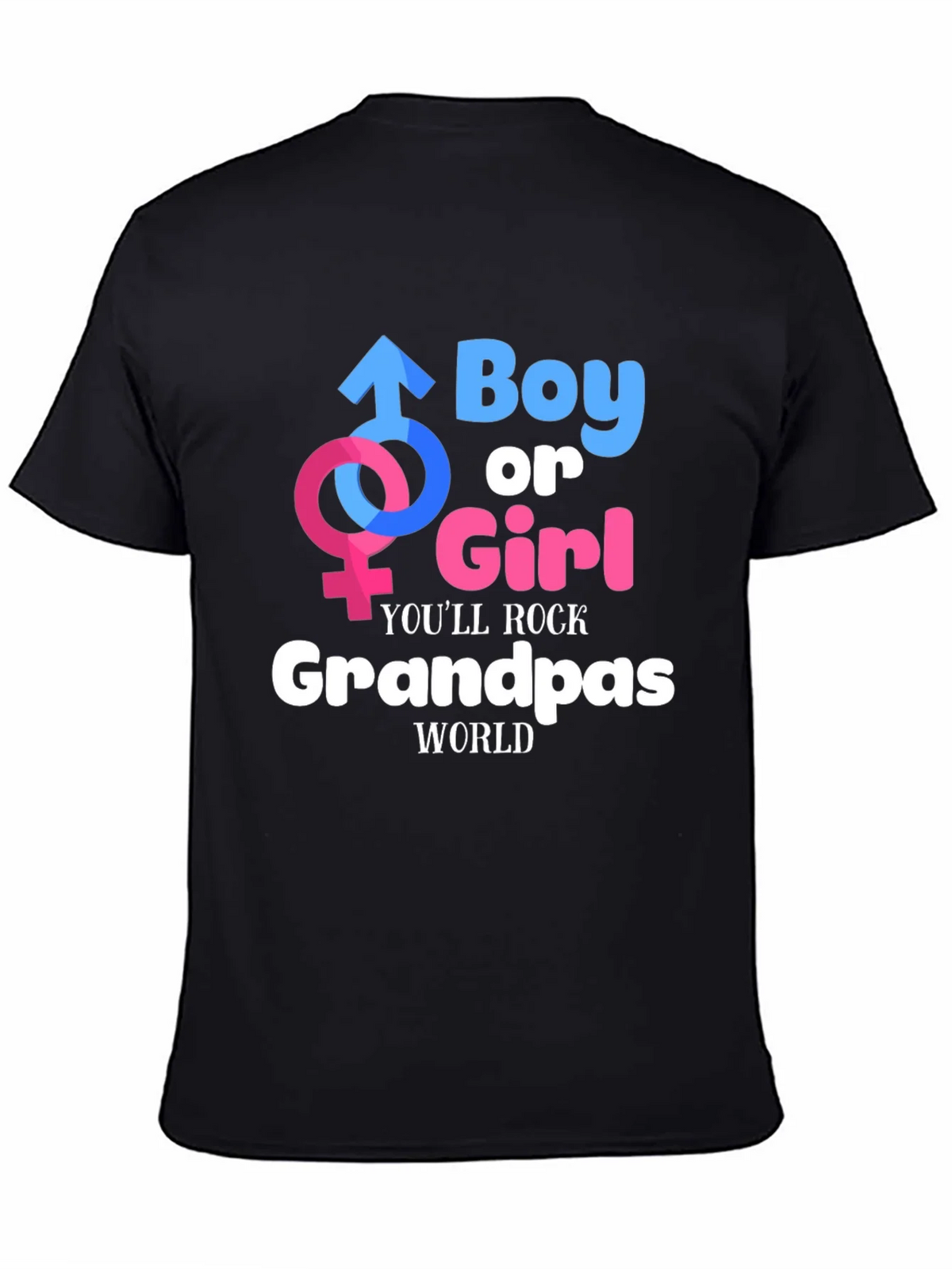 Boy or Girl Grandpa T-Shirt product image 7