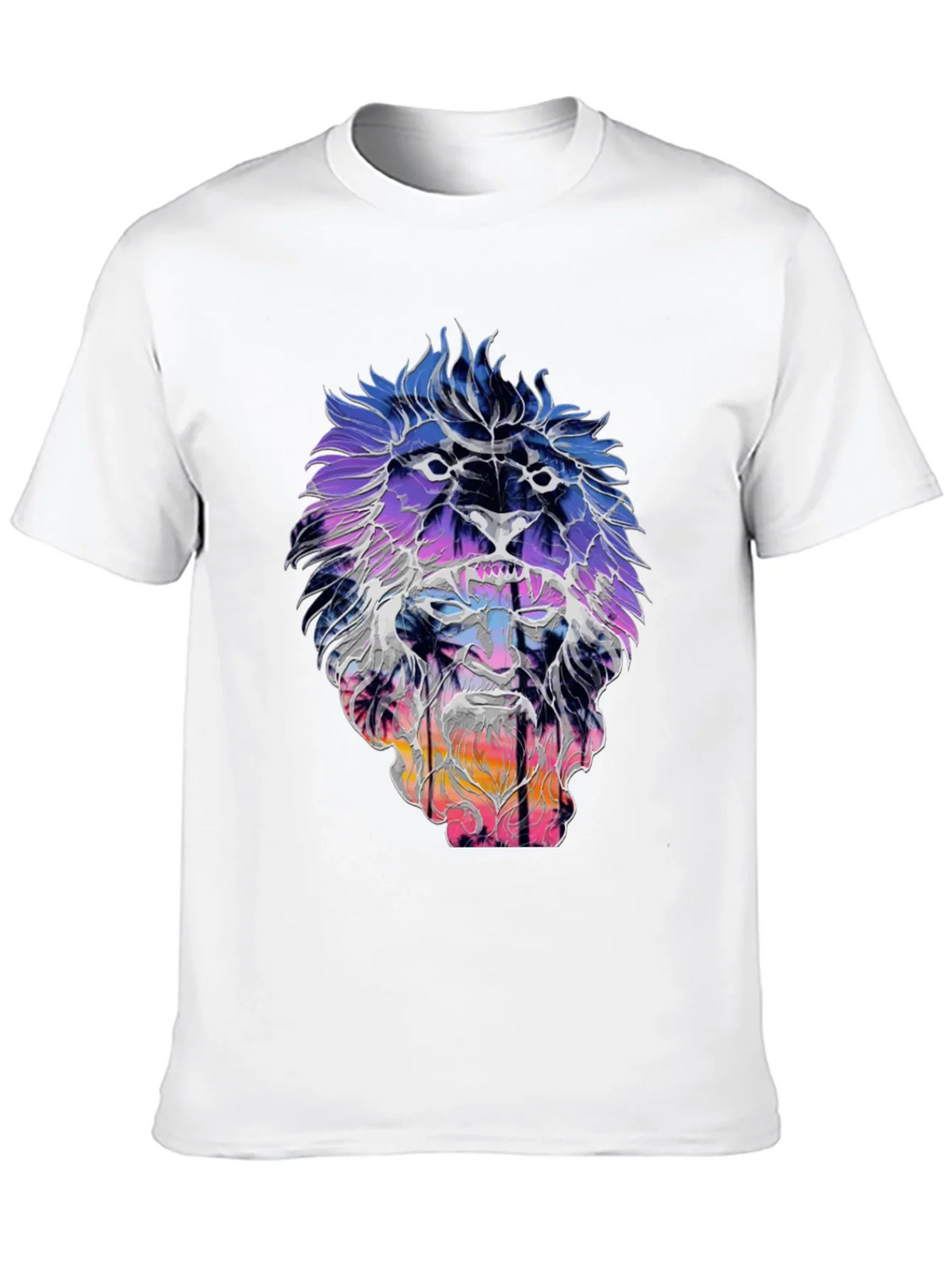 Lion Sunset Graphic Tee - Unique Design product image 12