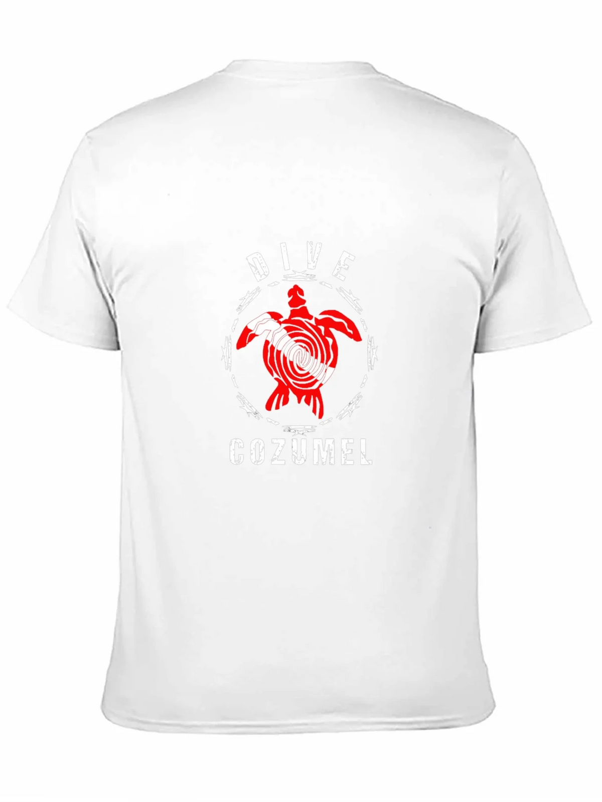 Dive Cozumel Black T-Shirt - Turtle Design product image 2