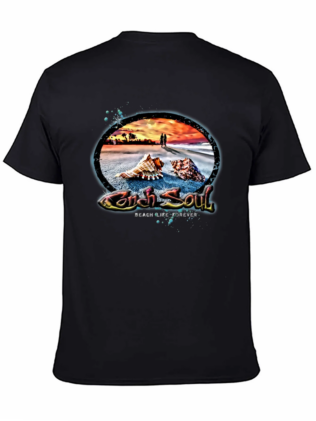 Conch Soul Beach Life Tee product image 7