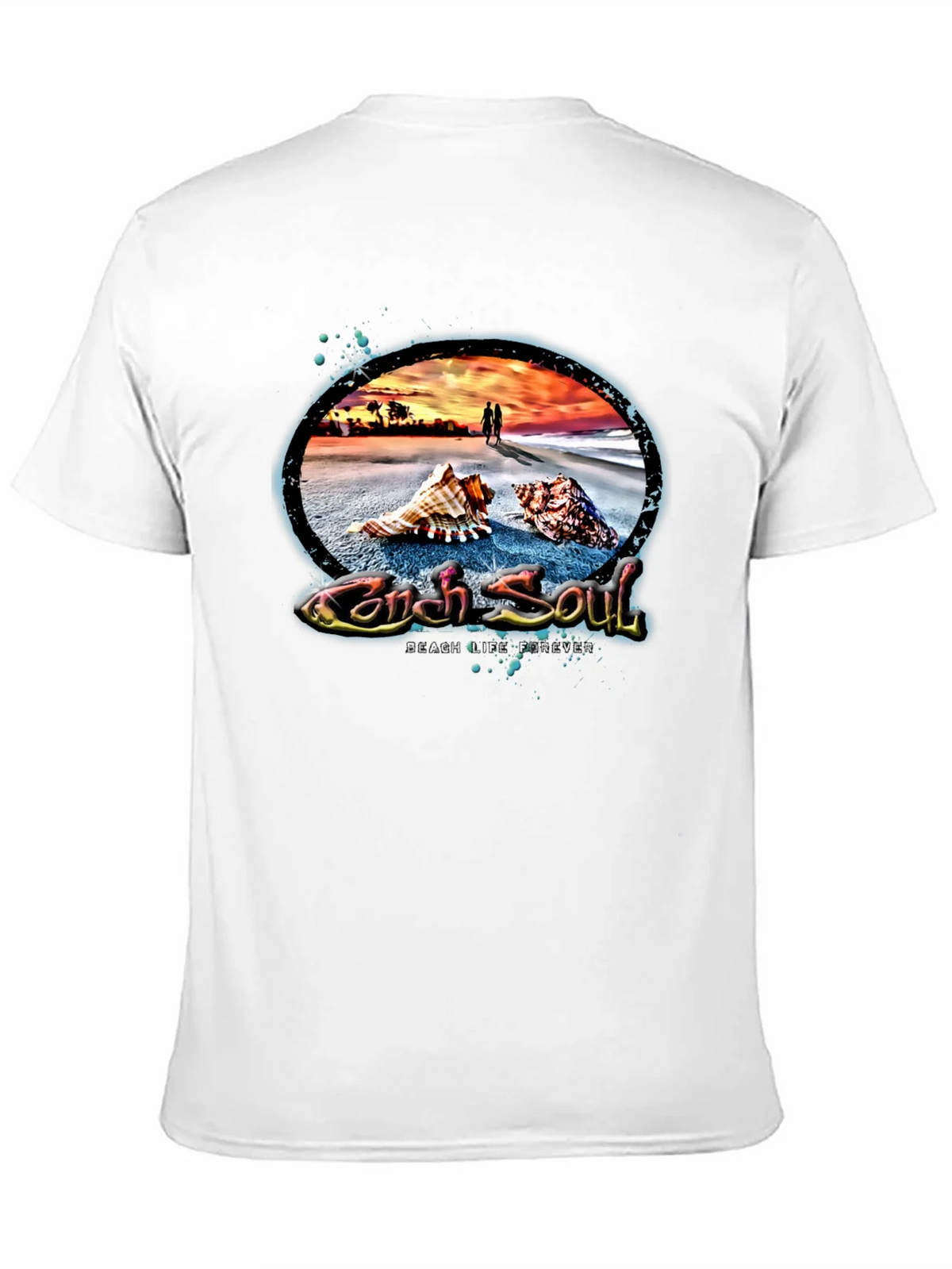 Conch Soul Beach Life Tee product image 2
