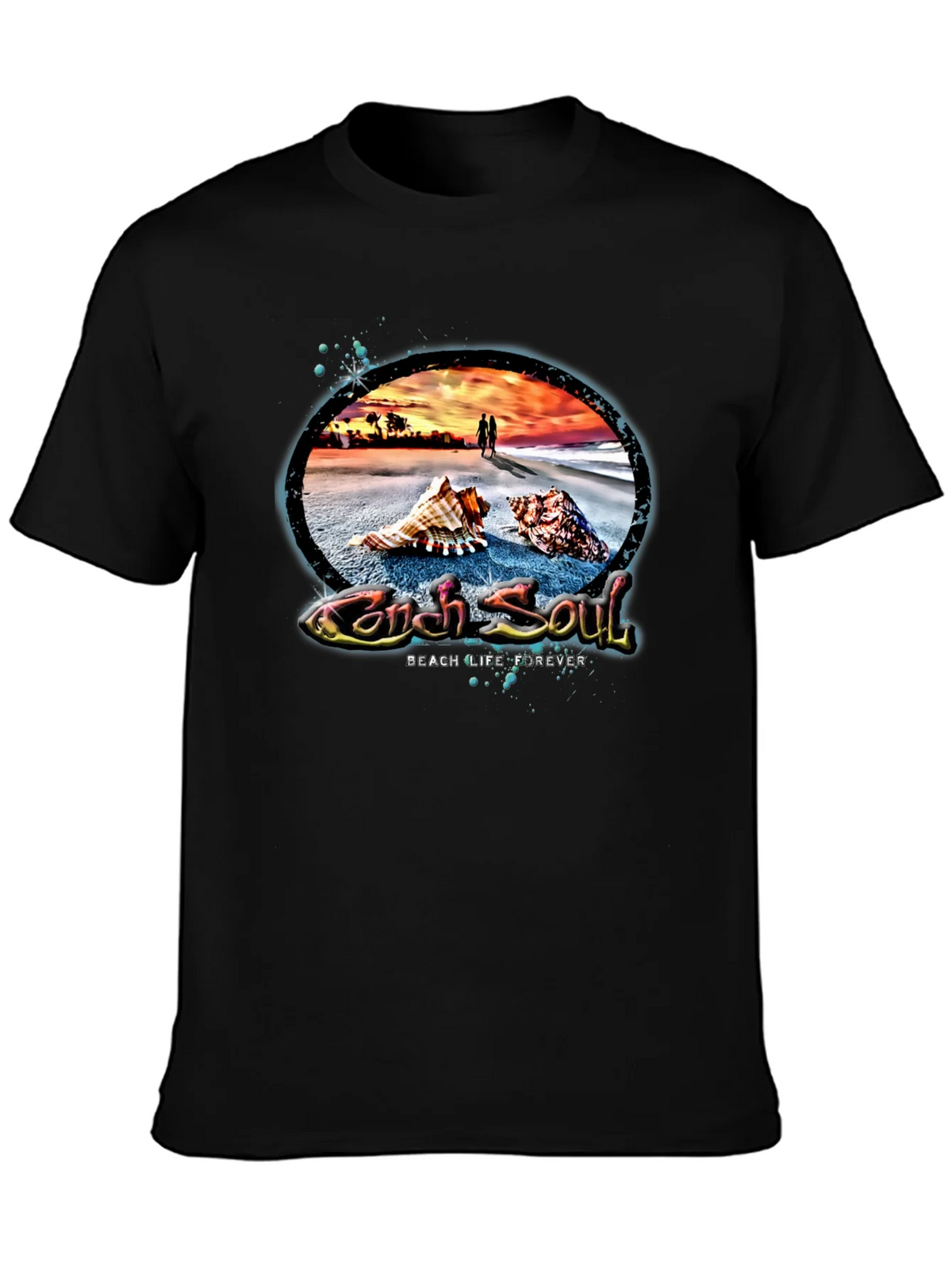 Conch Soul Beach Life Tee product image 6